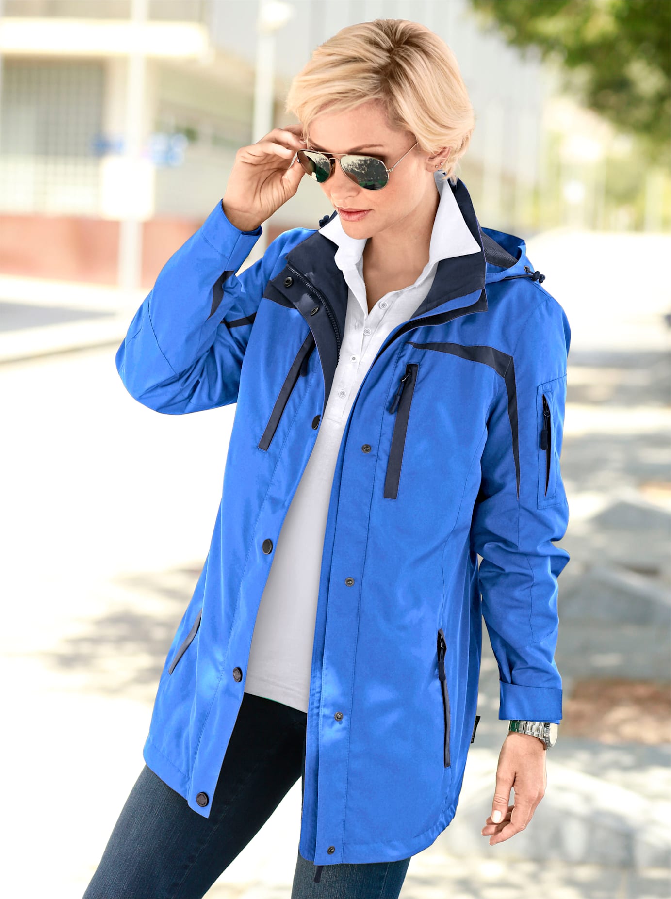 Casual Looks Funktionsjacke, mit Kapuze Casual Looks Funktionsjacke, mit Kapuze von Casual Looks