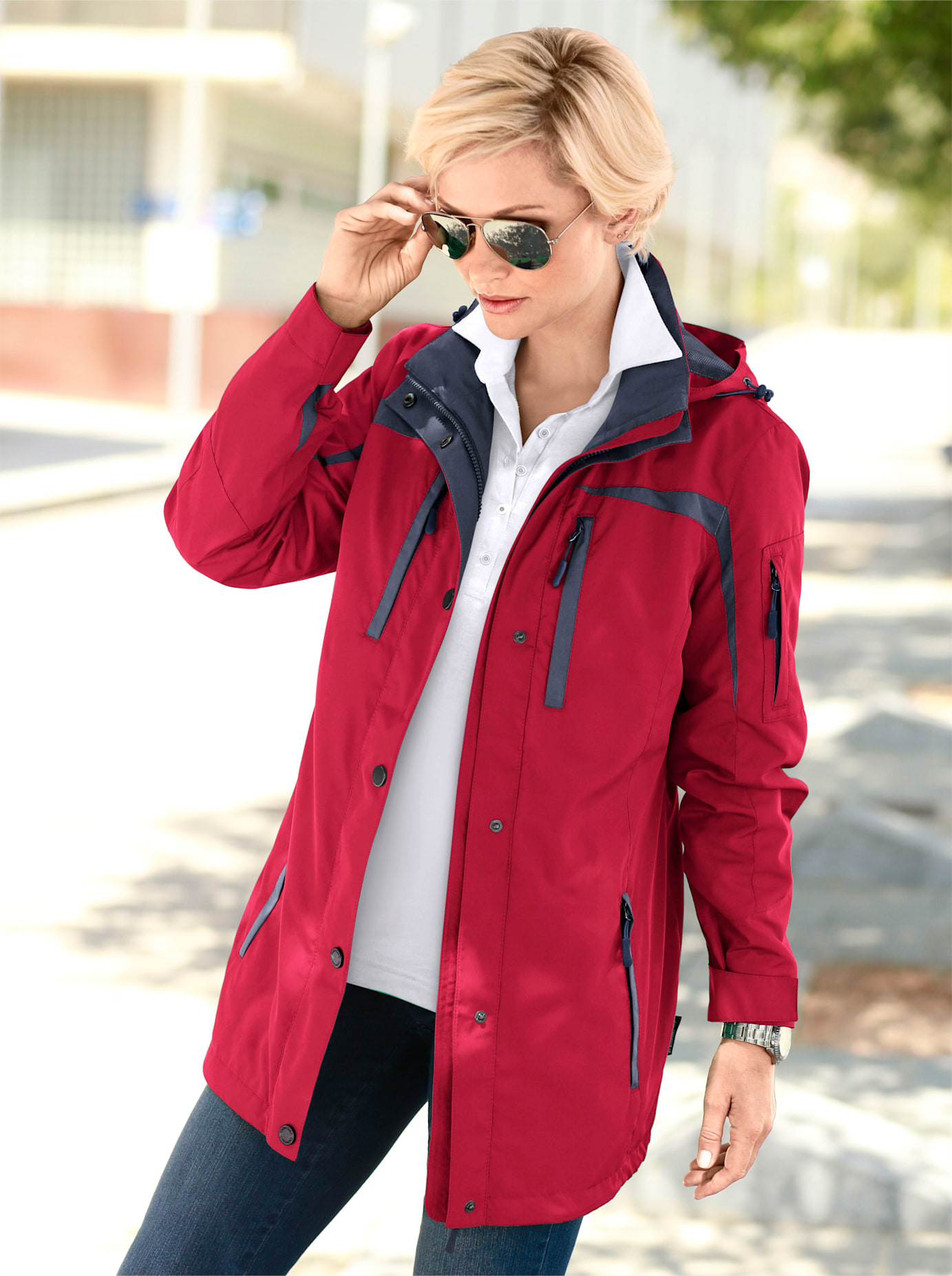 Casual Looks Funktionsjacke, mit Kapuze Casual Looks Funktionsjacke, mit Kapuze von Casual Looks
