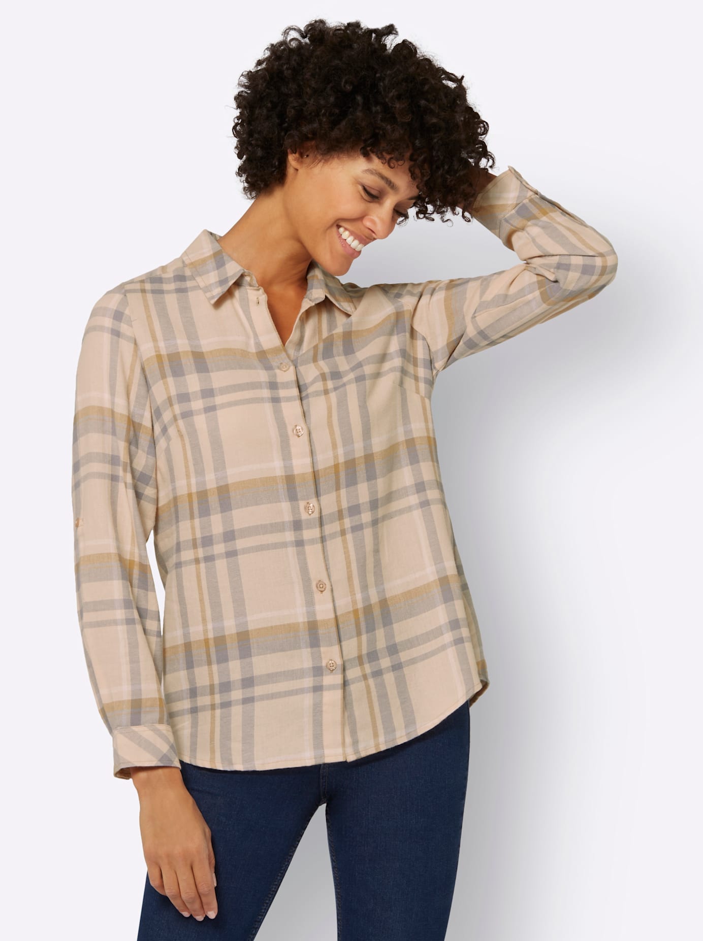 Casual Looks Flanellbluse Casual Looks Flanellbluse von Casual Looks