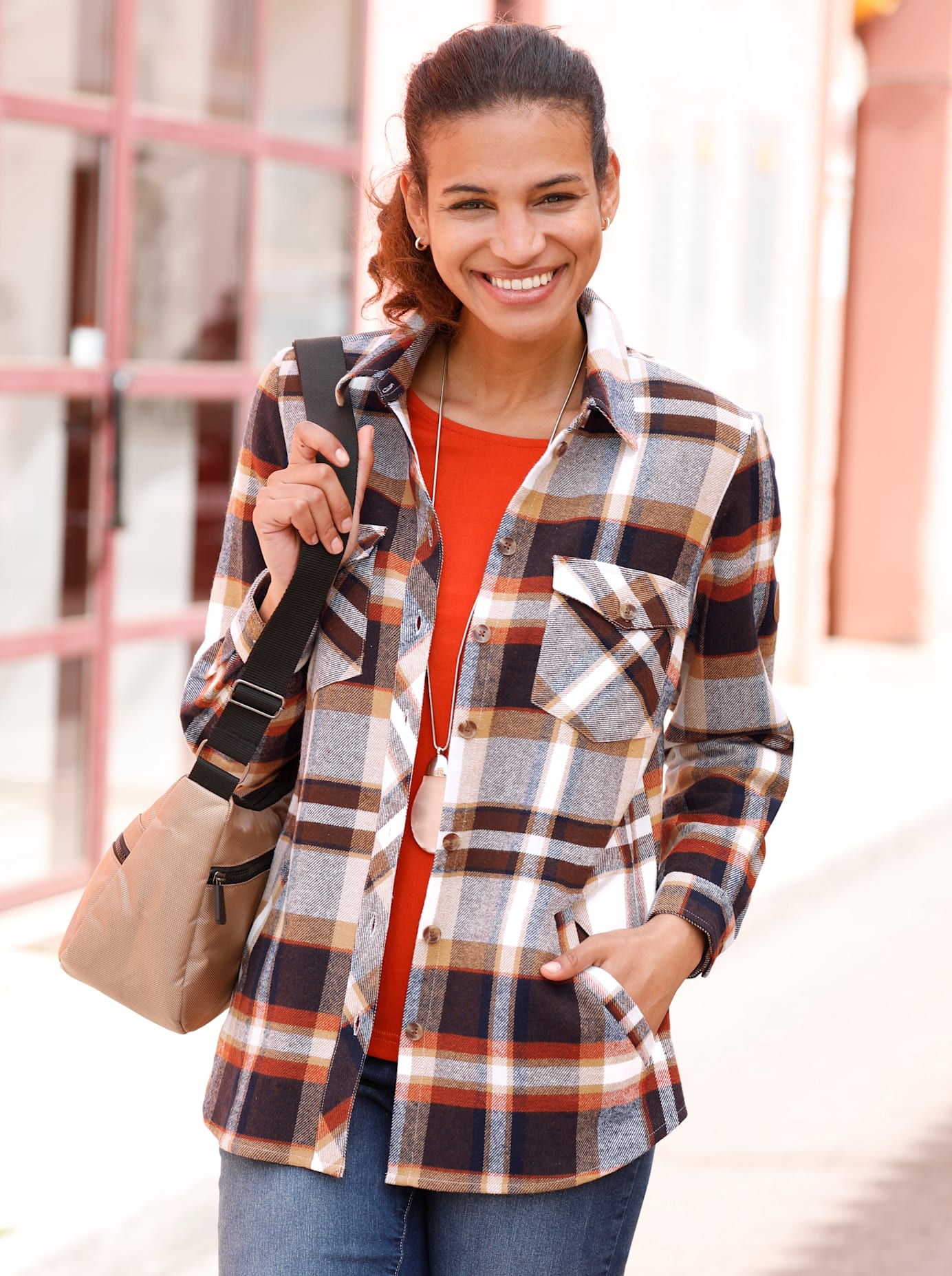 Casual Looks Flanellbluse Casual Looks Flanellbluse von Casual Looks