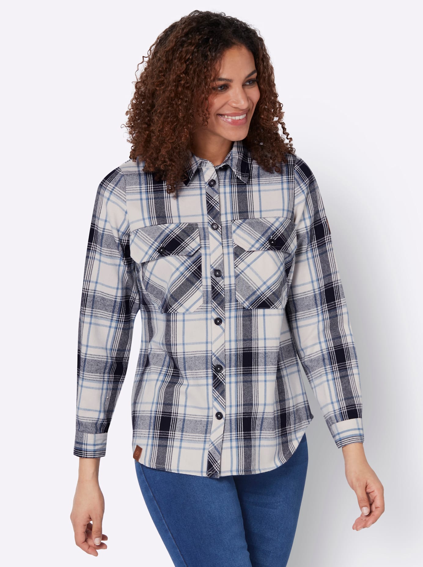 Casual Looks Flanellbluse Casual Looks Flanellbluse von Casual Looks