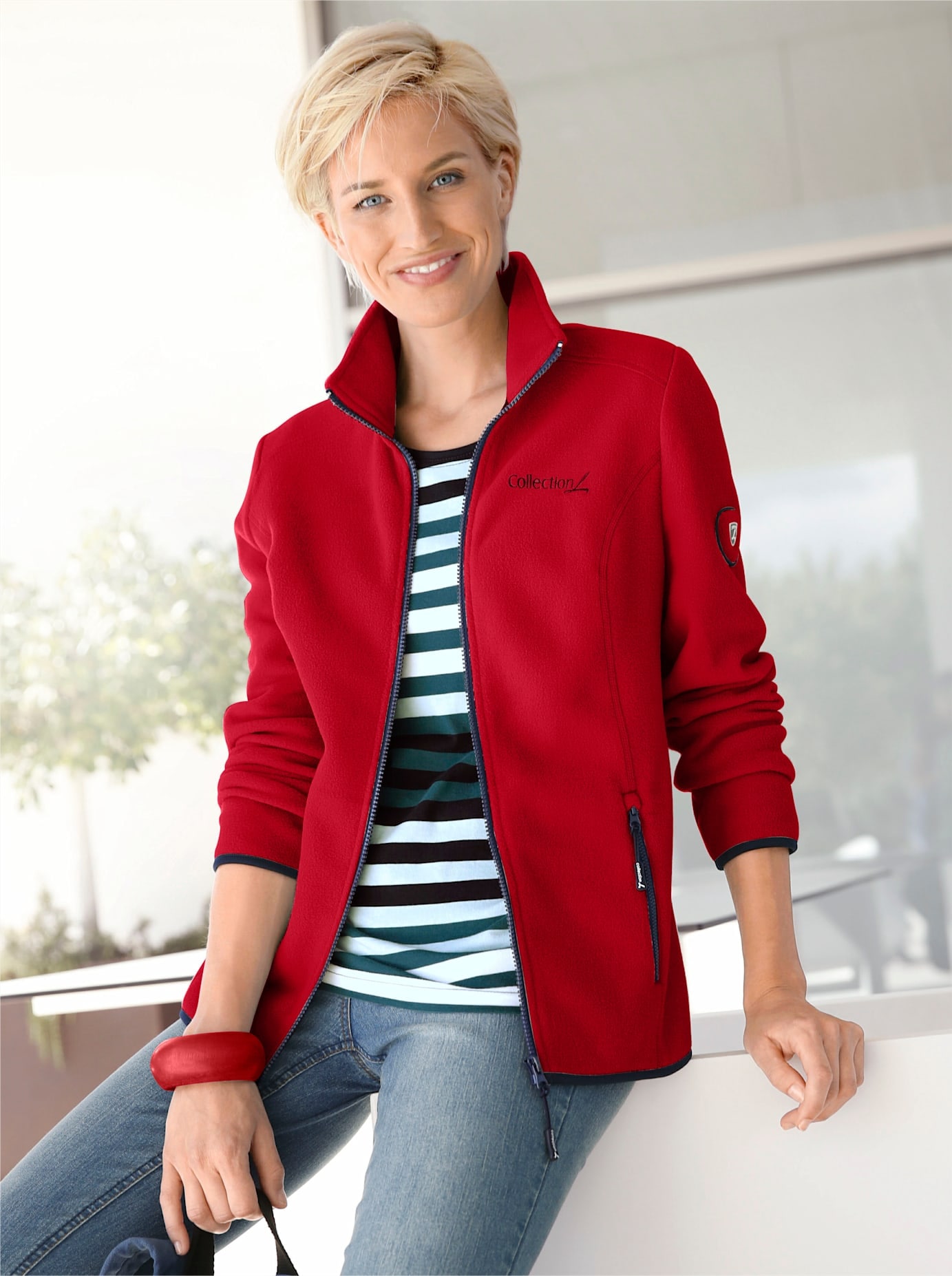 Casual Looks Fleecejacke Casual Looks Fleecejacke von Casual Looks