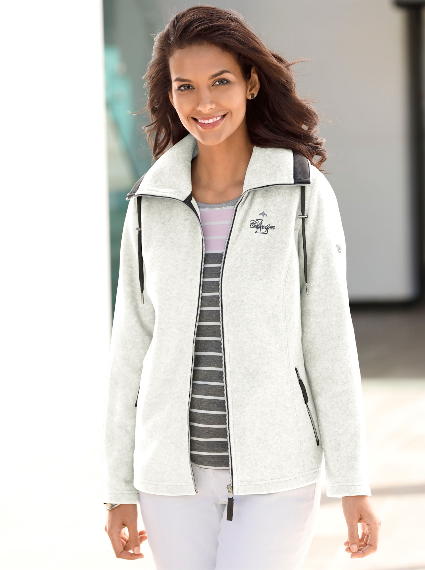 Casual Looks Fleecejacke Casual Looks Fleecejacke von Casual Looks