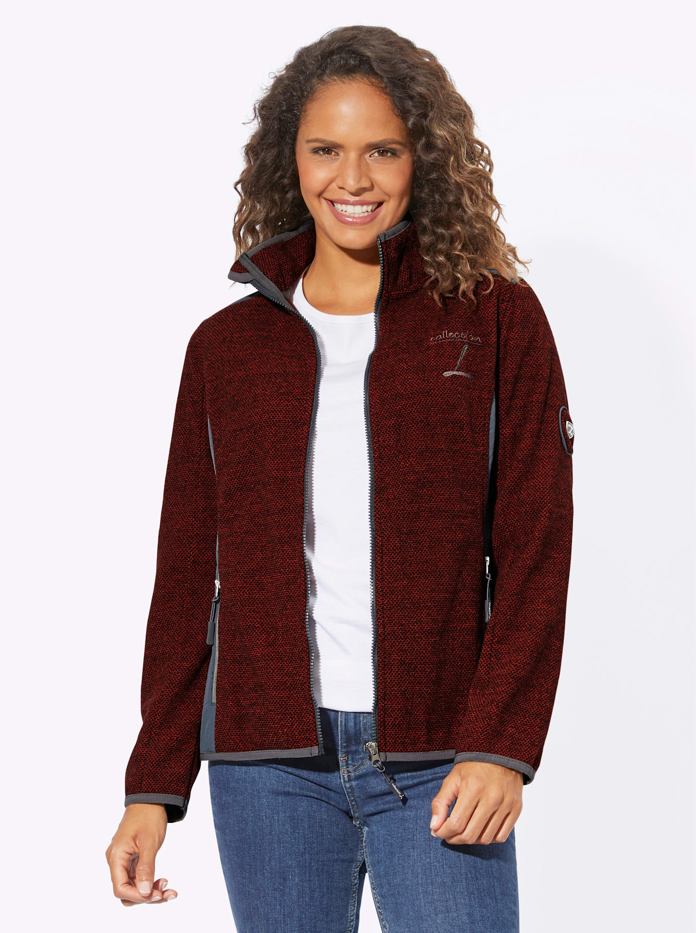Casual Looks Fleecejacke Casual Looks Fleecejacke von Casual Looks