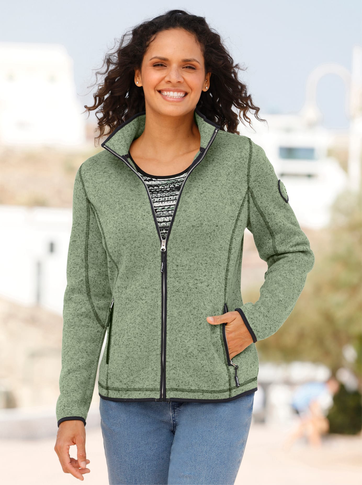 Casual Looks Fleecejacke Casual Looks Fleecejacke von Casual Looks