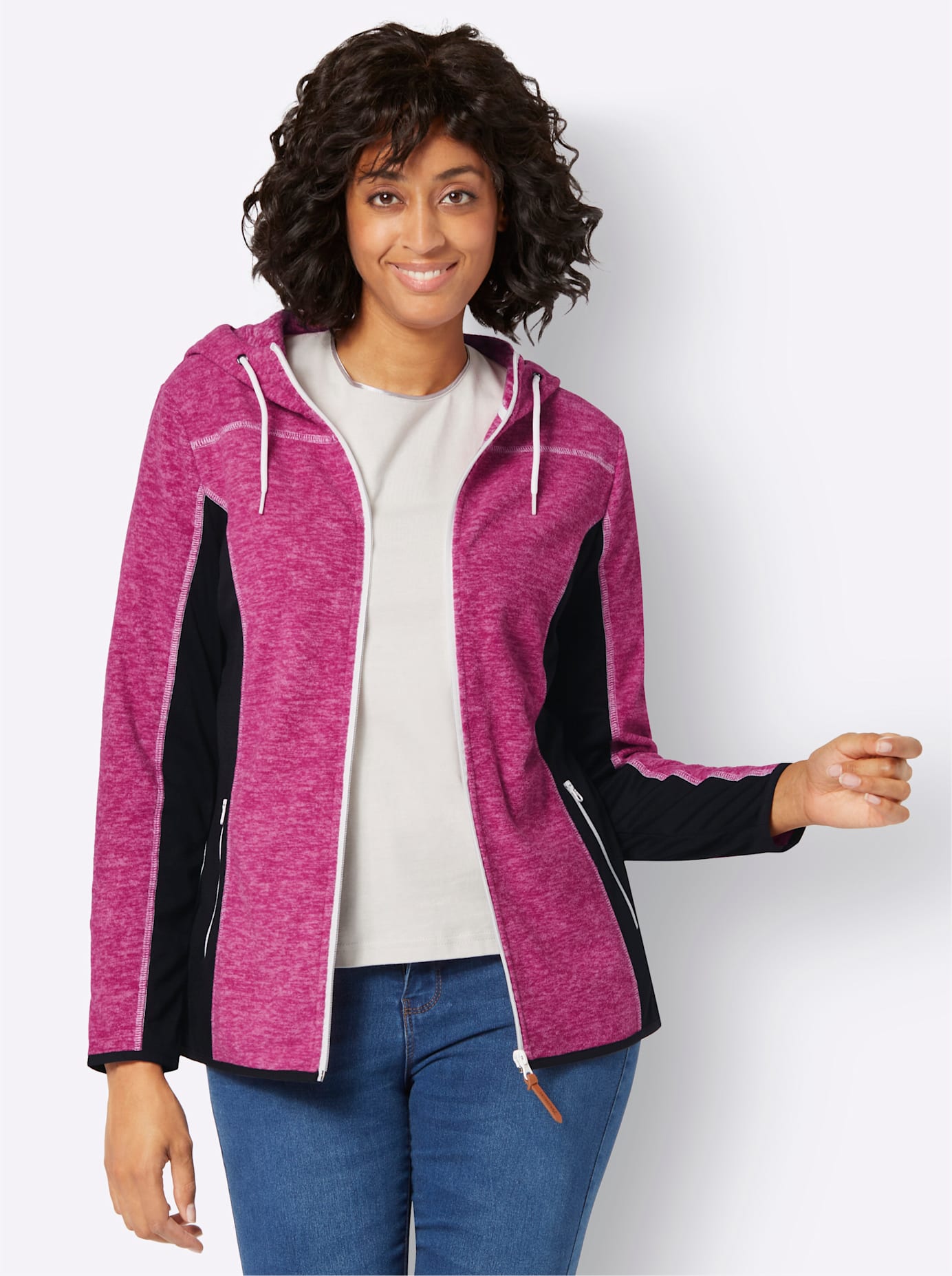 Casual Looks Fleecejacke Casual Looks Fleecejacke von Casual Looks