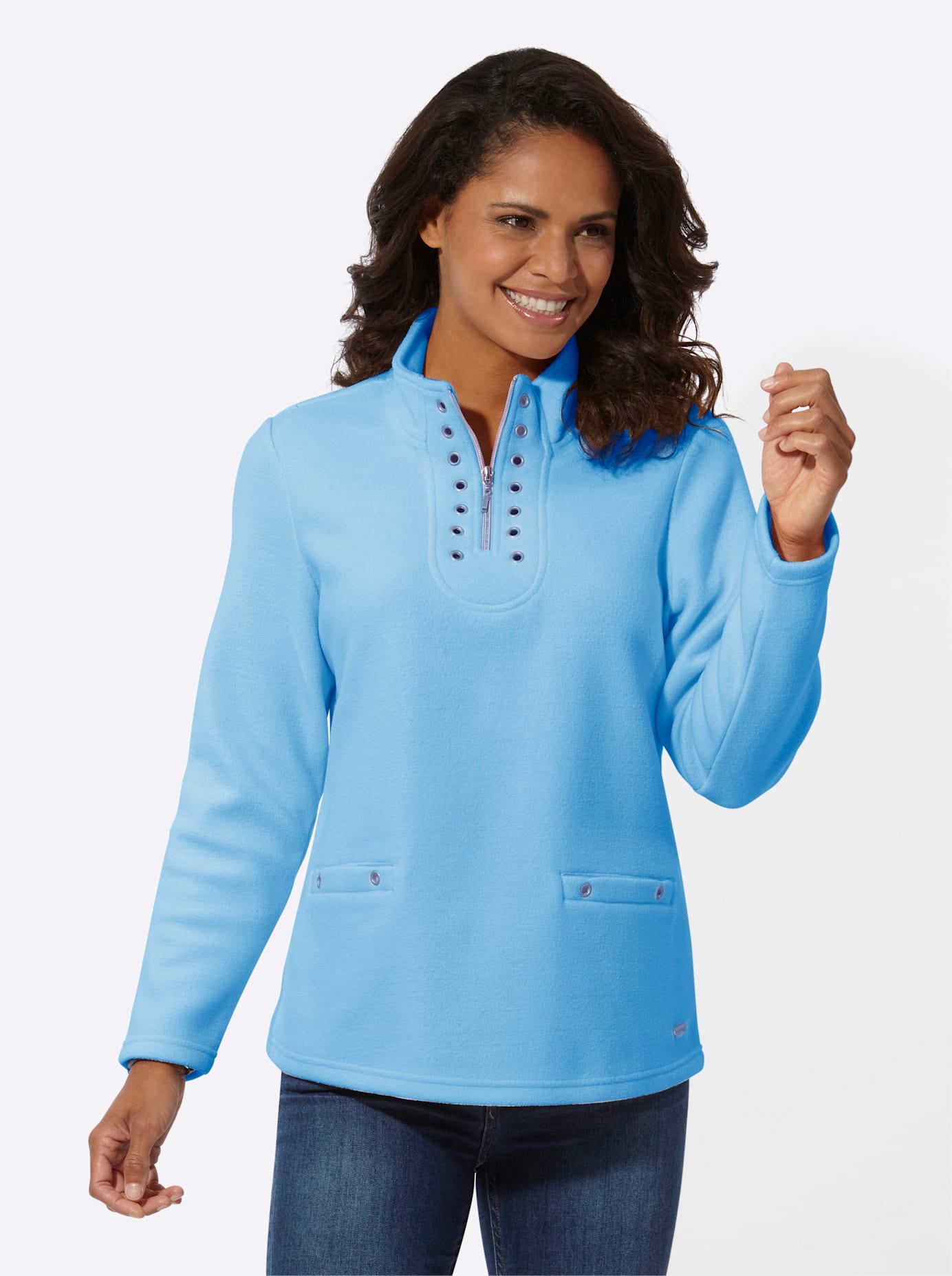 Casual Looks Fleeceshirt »Fleece-Shirt« Casual Looks Fleeceshirt »Fleece-Shirt« von Casual Looks