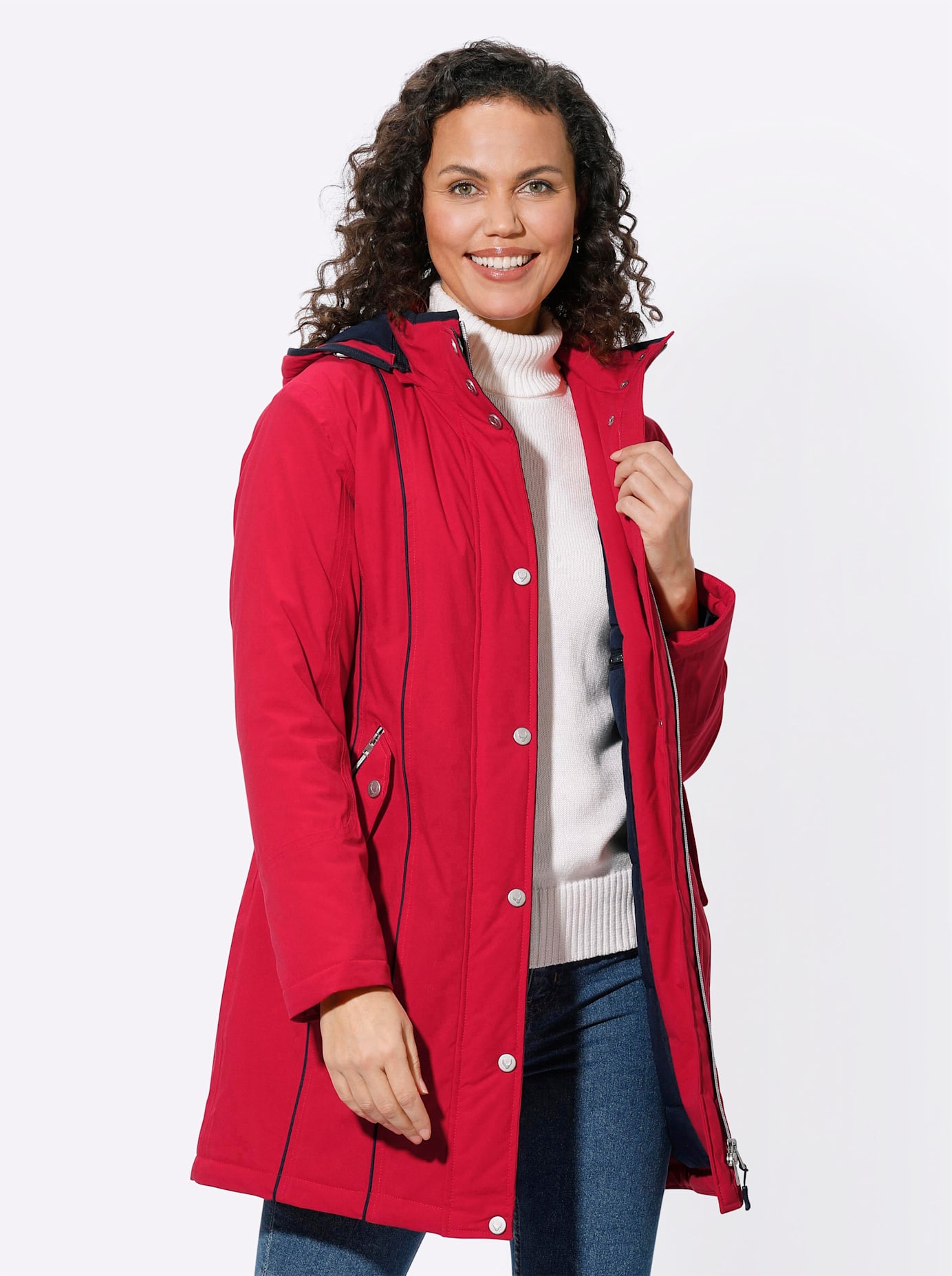 Casual Looks Funktionsjacke, mit Kapuze Casual Looks Funktionsjacke, mit Kapuze von Casual Looks