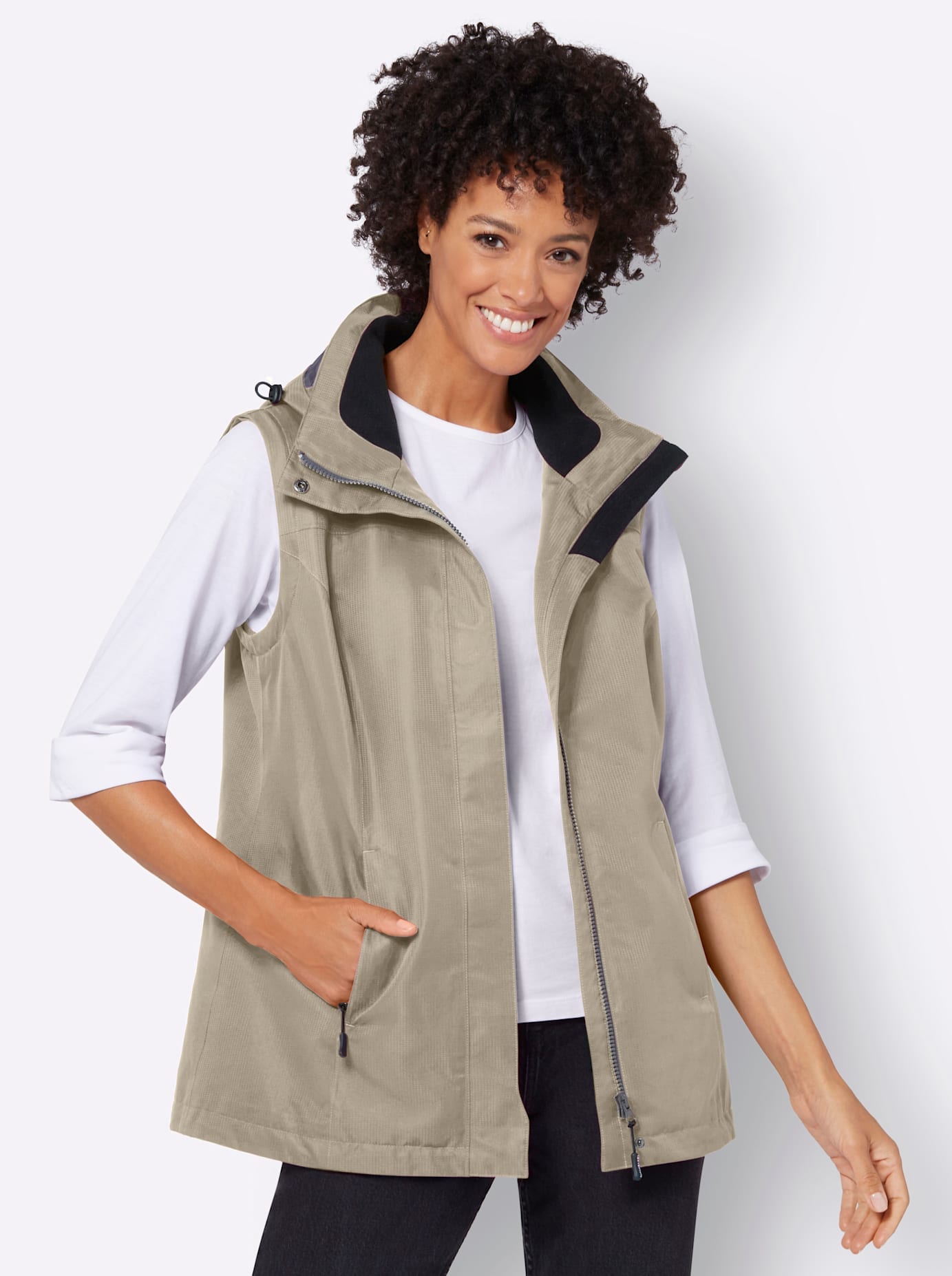 Casual Looks Funktionsjacke, mit Kapuze Casual Looks Funktionsjacke, mit Kapuze von Casual Looks