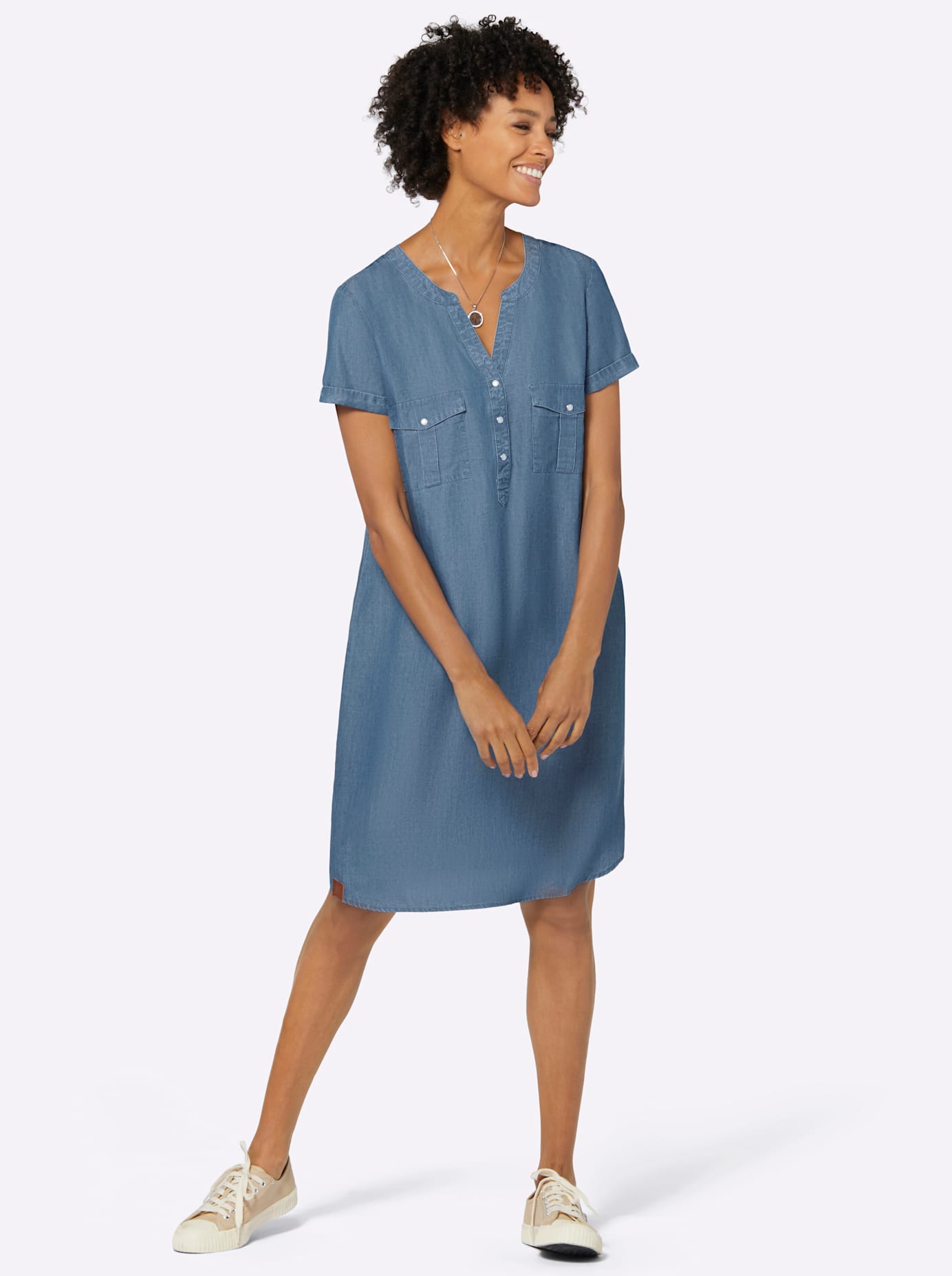 Casual Looks Jeanskleid »Jeans-Kleid« Casual Looks Jeanskleid »Jeans-Kleid« von Casual Looks