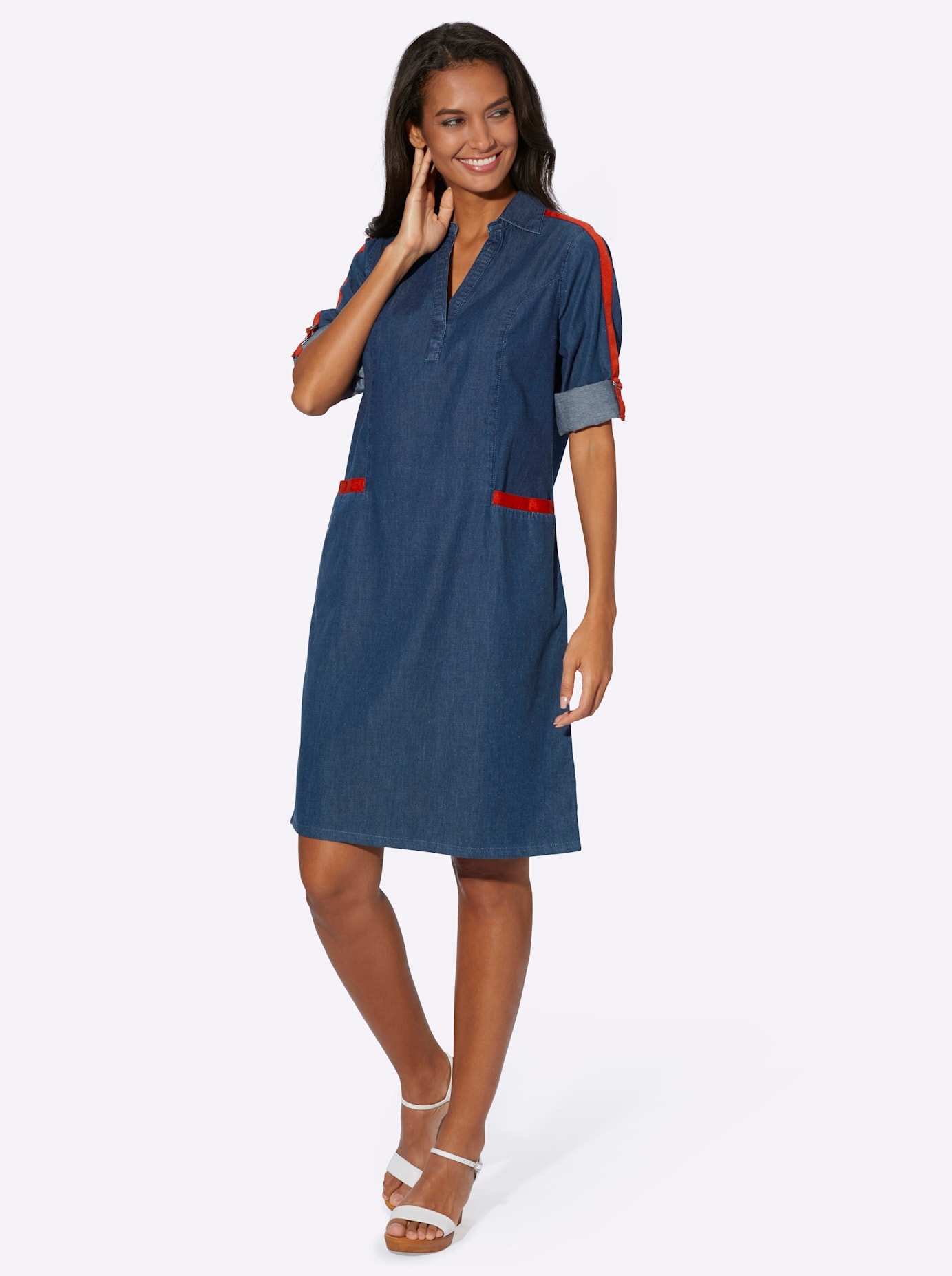 Casual Looks Jeanskleid »Jeans-Kleid« Casual Looks Jeanskleid »Jeans-Kleid« von Casual Looks