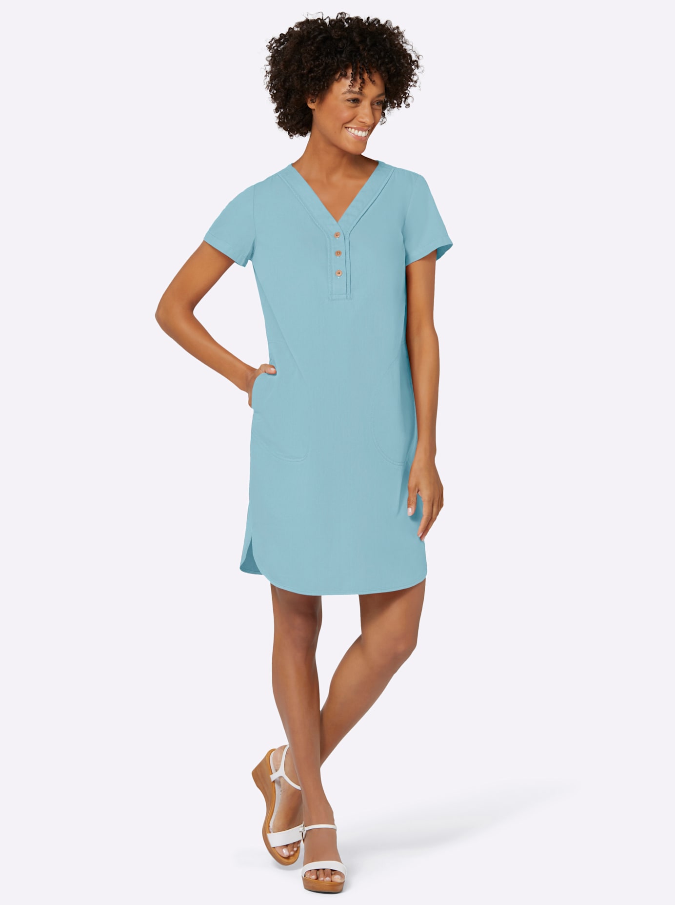Casual Looks Jeanskleid »Jeans-Kleid« Casual Looks Jeanskleid »Jeans-Kleid« von Casual Looks