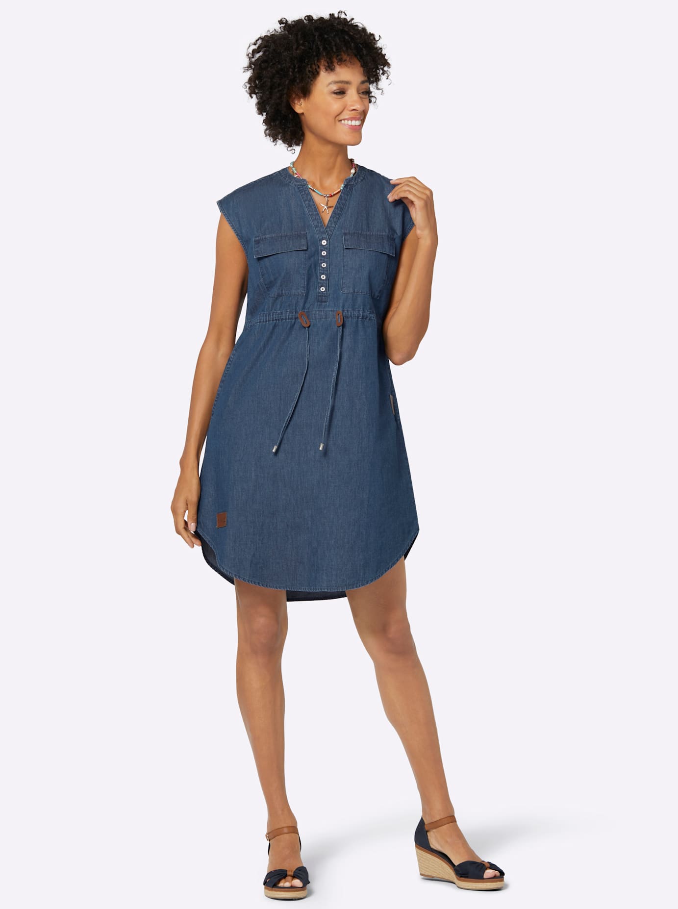 Casual Looks Jerseykleid »Jeans-Kleid« Casual Looks Jerseykleid »Jeans-Kleid« von Casual Looks