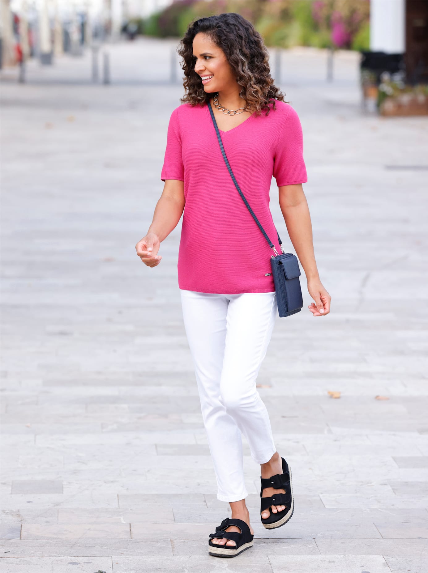 Casual Looks Kurzarmpullover »Kurzarm-Pullover« Casual Looks Kurzarmpullover »Kurzarm-Pullover« von Casual Looks