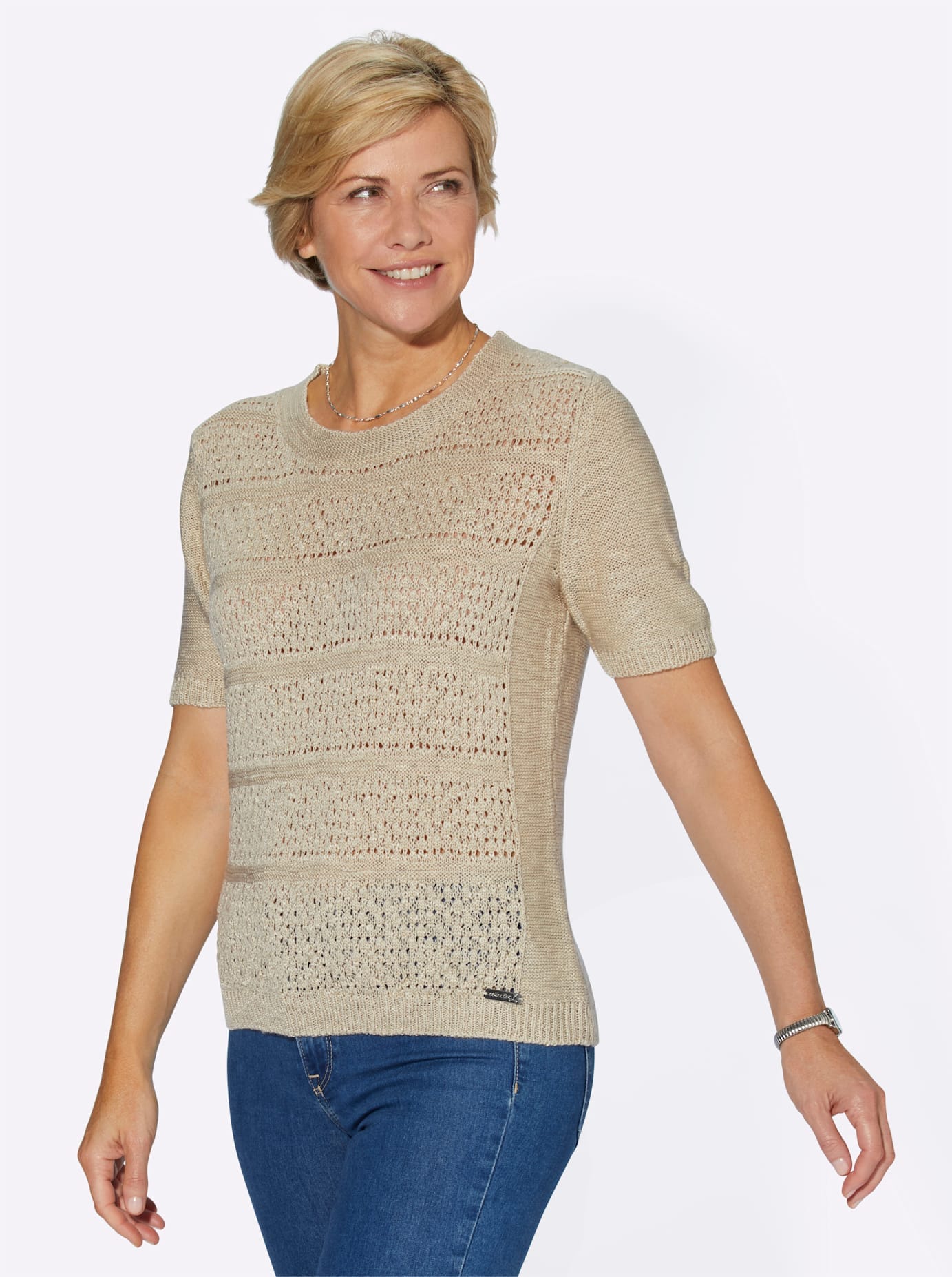 Casual Looks Kurzarmpullover »Pullover« von Casual Looks