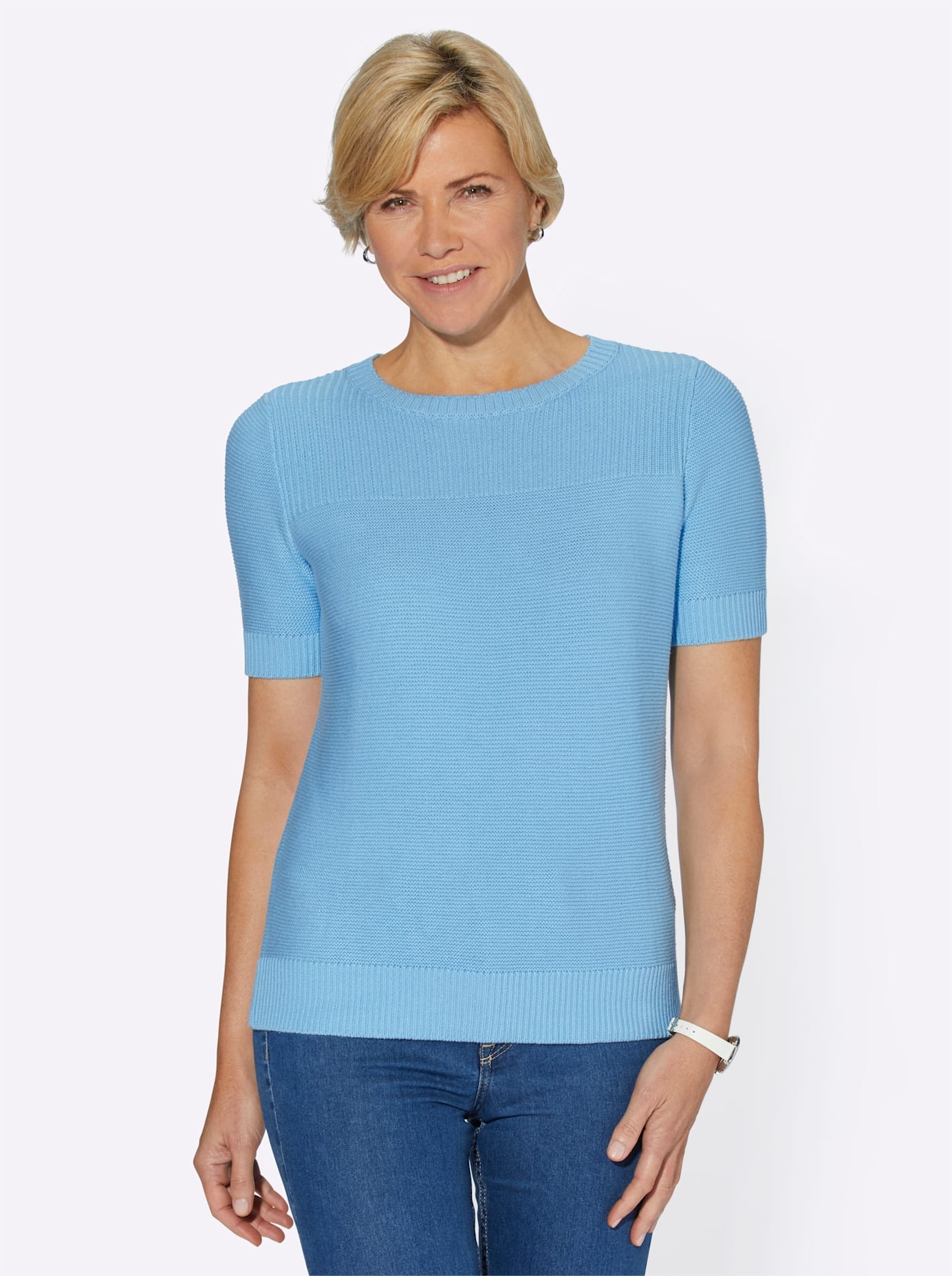 Casual Looks Kurzarmpullover »Pullover« Casual Looks Kurzarmpullover »Pullover« von Casual Looks