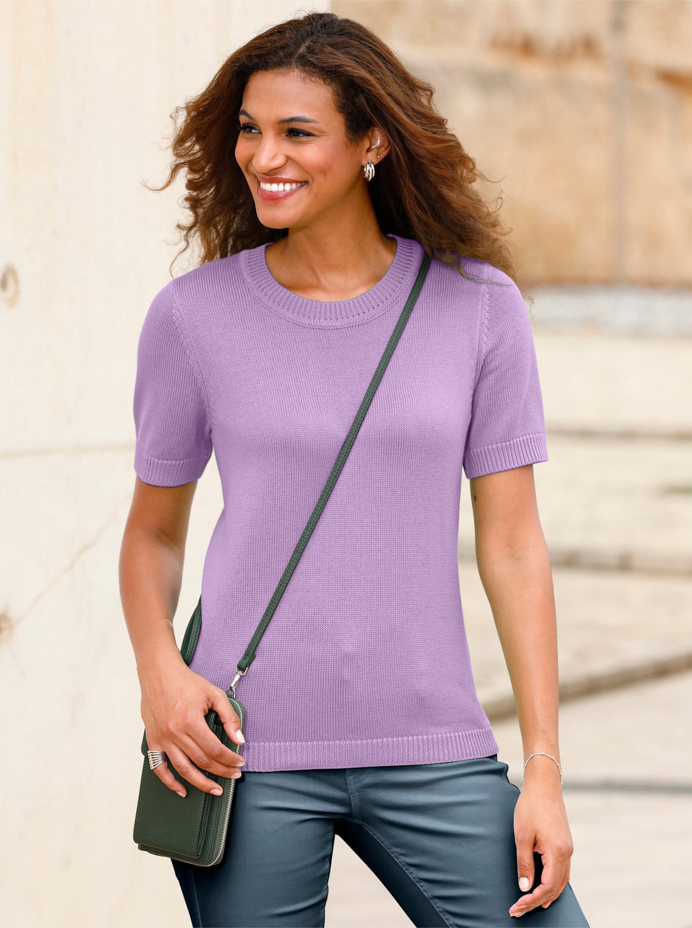 Casual Looks Kurzarmpullover »Pullover« Casual Looks Kurzarmpullover »Pullover« von Casual Looks