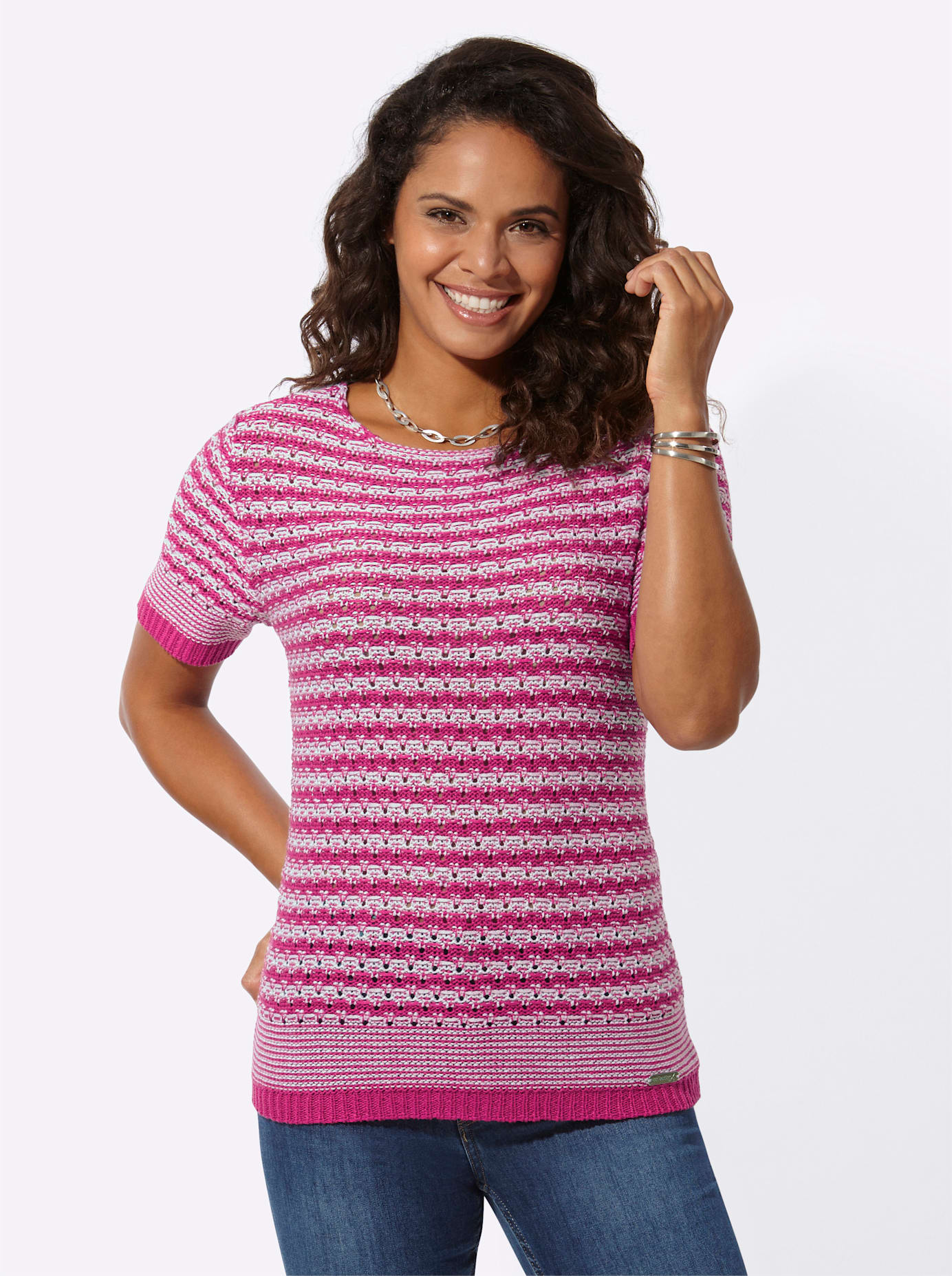 Casual Looks Kurzarmpullover »Pullover« Casual Looks Kurzarmpullover »Pullover« von Casual Looks