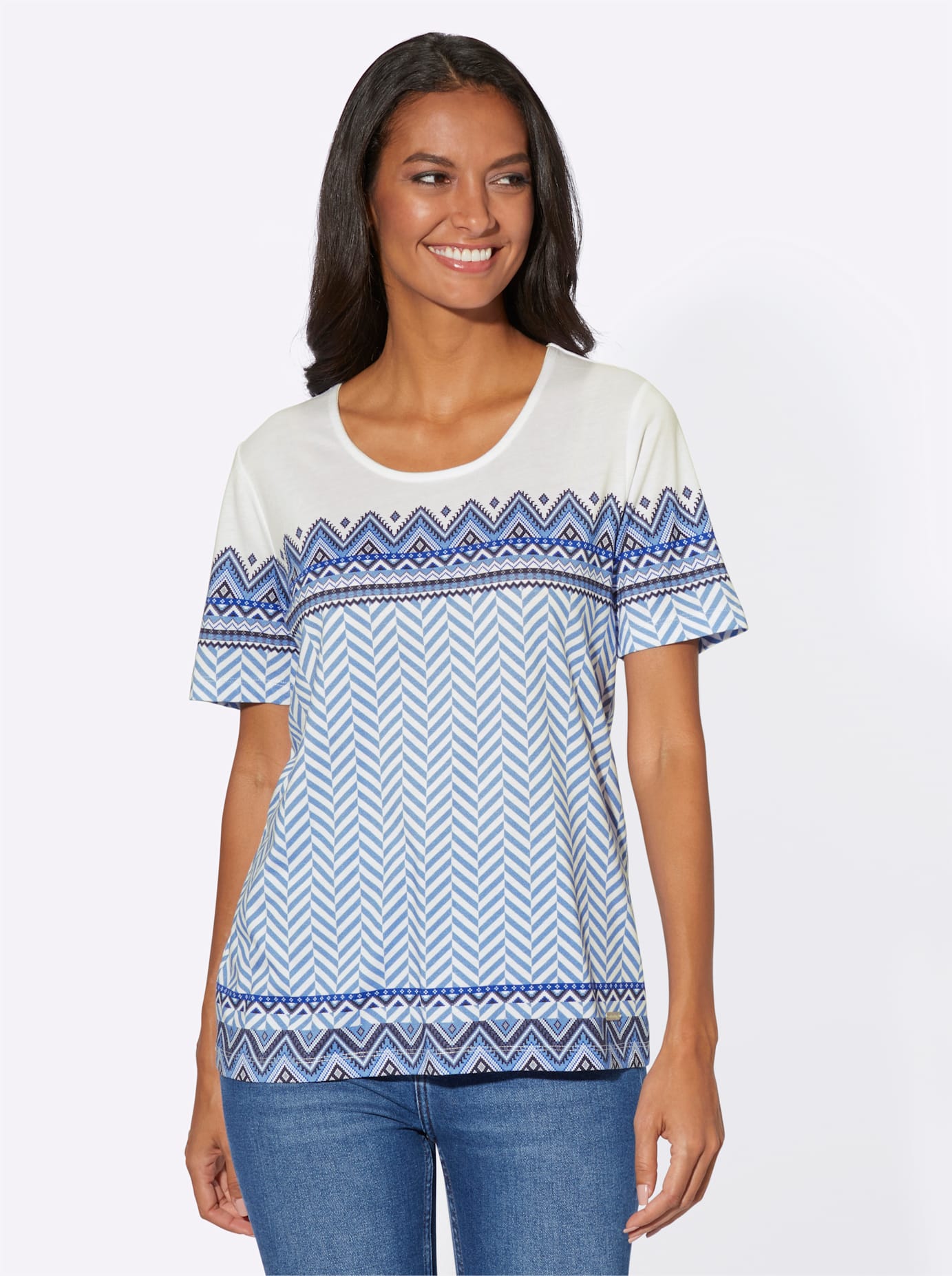 Casual Looks Kurzarmshirt »Shirt«, (1 tlg.) von Casual Looks