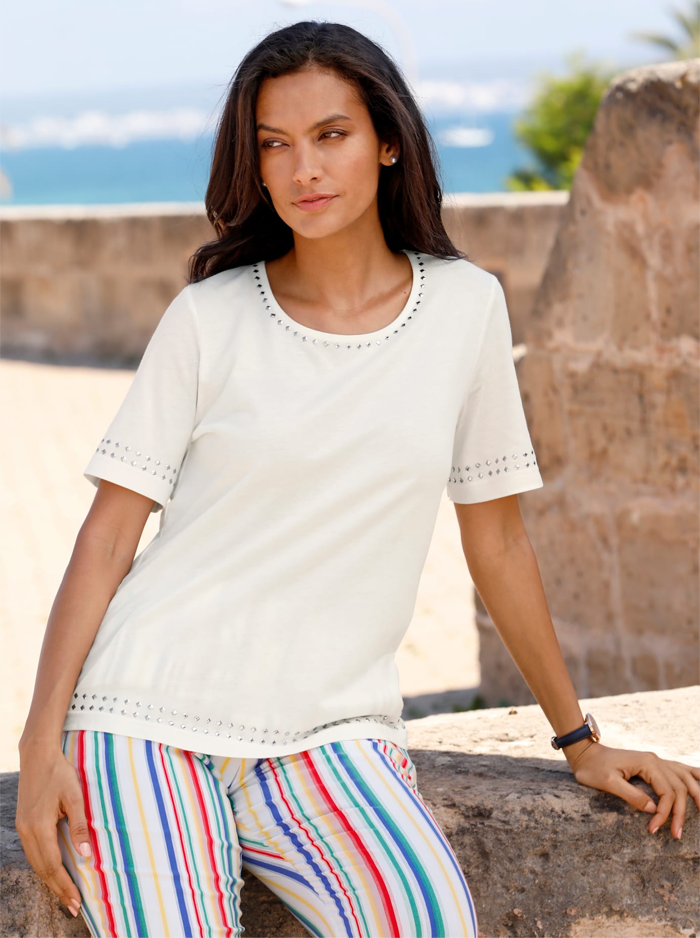Casual Looks Kurzarmshirt »Shirt« Casual Looks Kurzarmshirt »Shirt« von Casual Looks