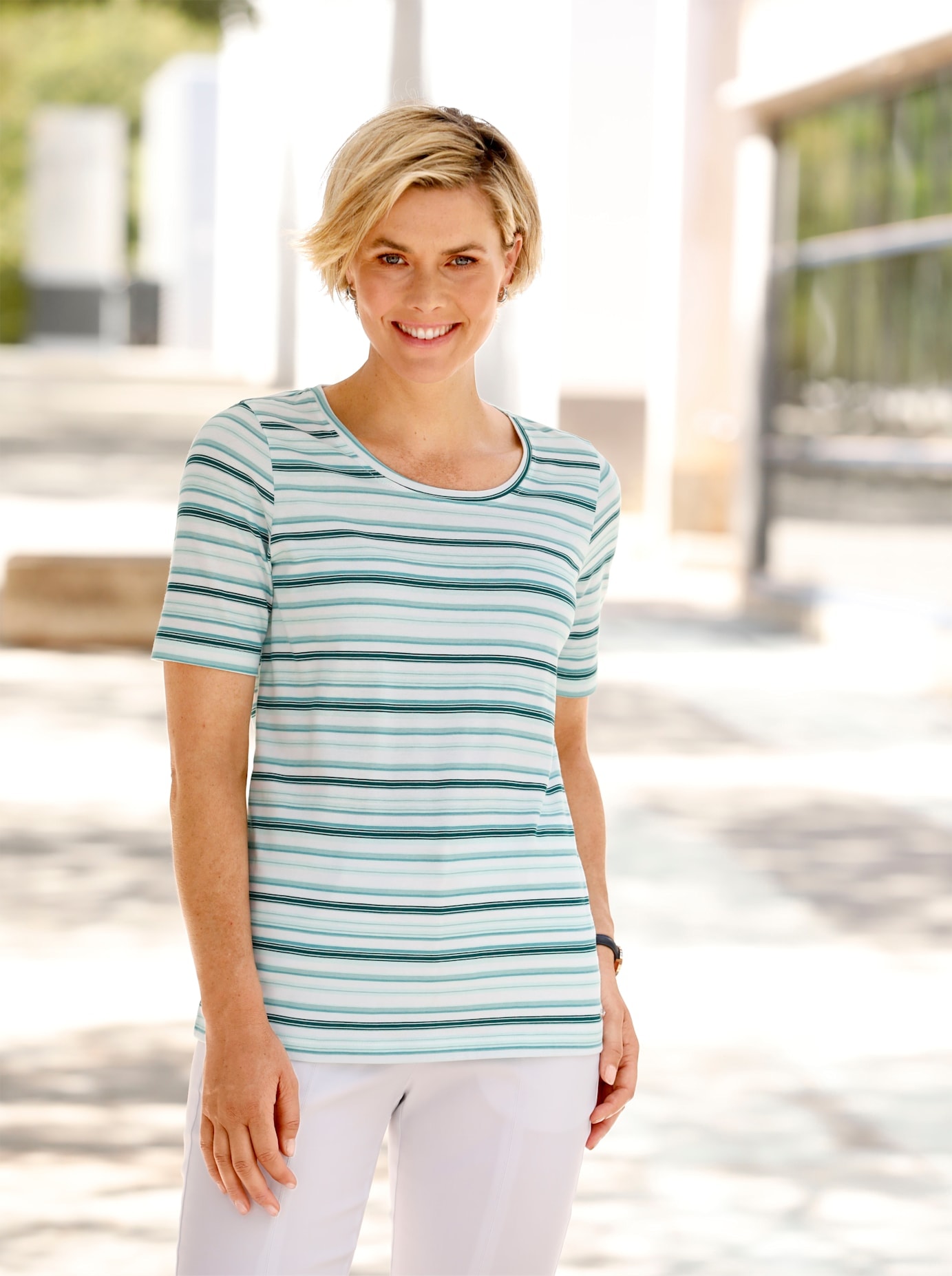 Casual Looks Kurzarmshirt »Shirt« Casual Looks Kurzarmshirt »Shirt« von Casual Looks
