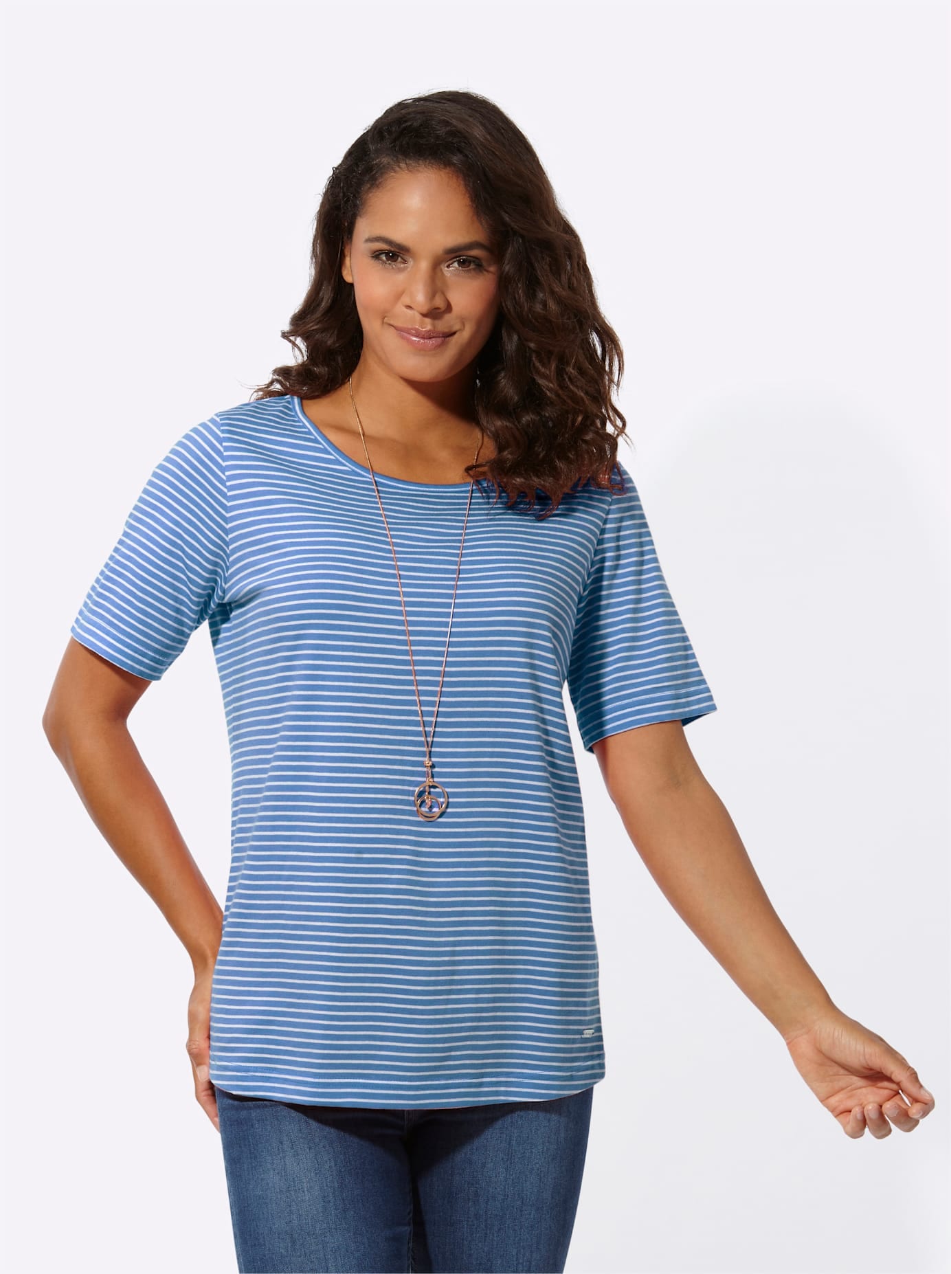 Casual Looks Kurzarmshirt »Ringelshirt« Casual Looks Kurzarmshirt »Ringelshirt« von Casual Looks