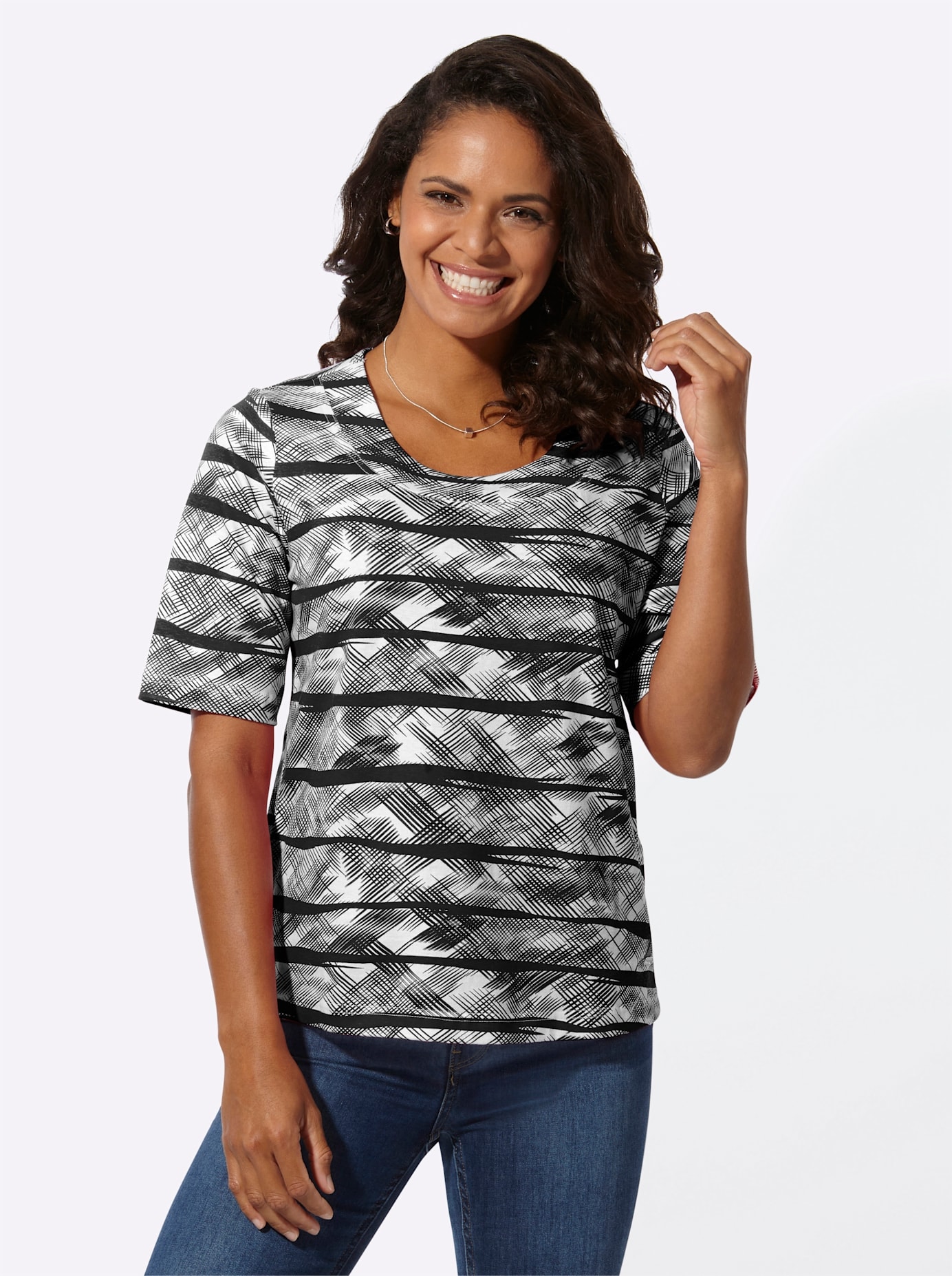 Casual Looks Kurzarmshirt »Shirt« von Casual Looks