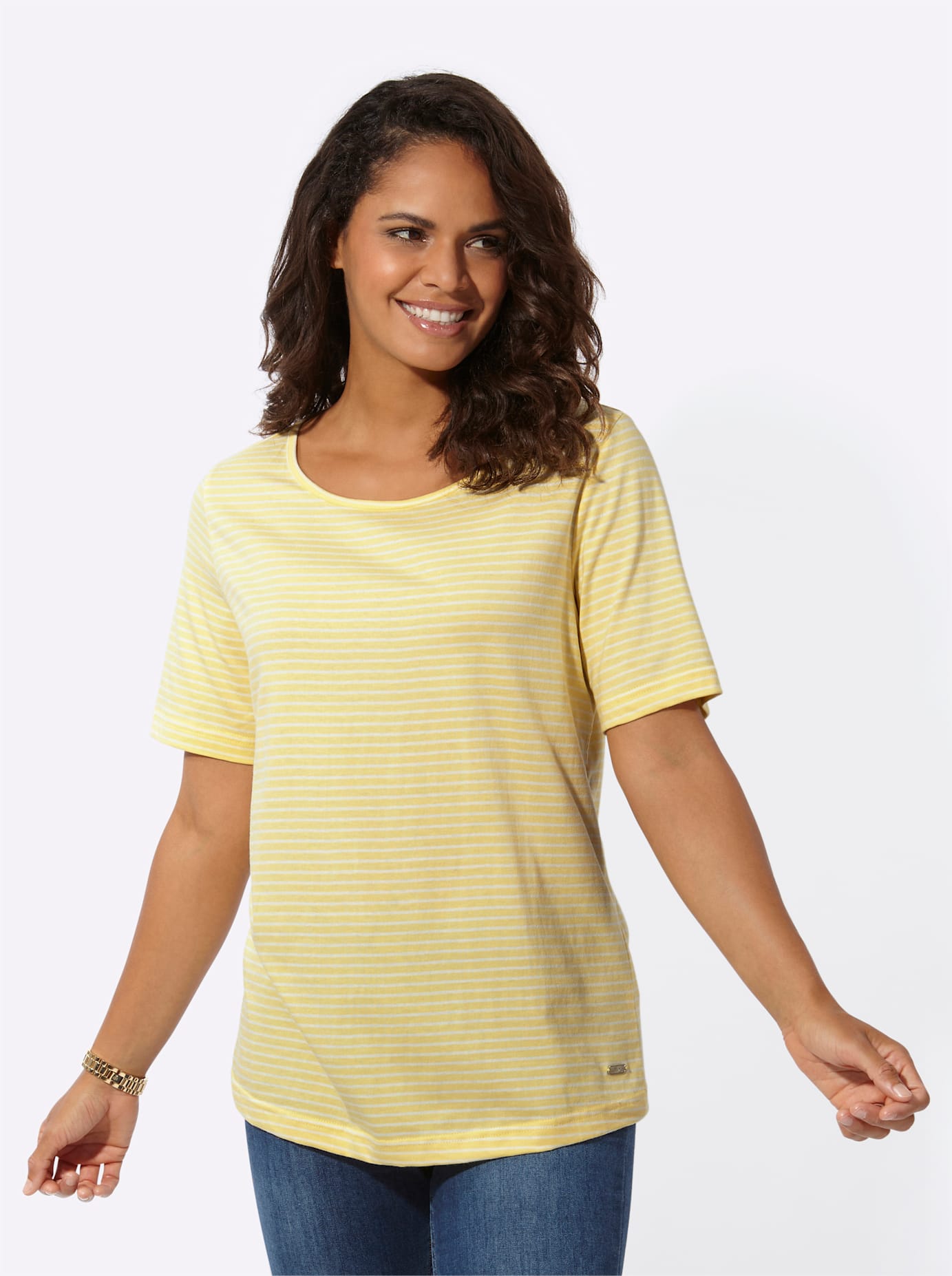 Casual Looks Kurzarmshirt »Ringelshirt« Casual Looks Kurzarmshirt »Ringelshirt« von Casual Looks
