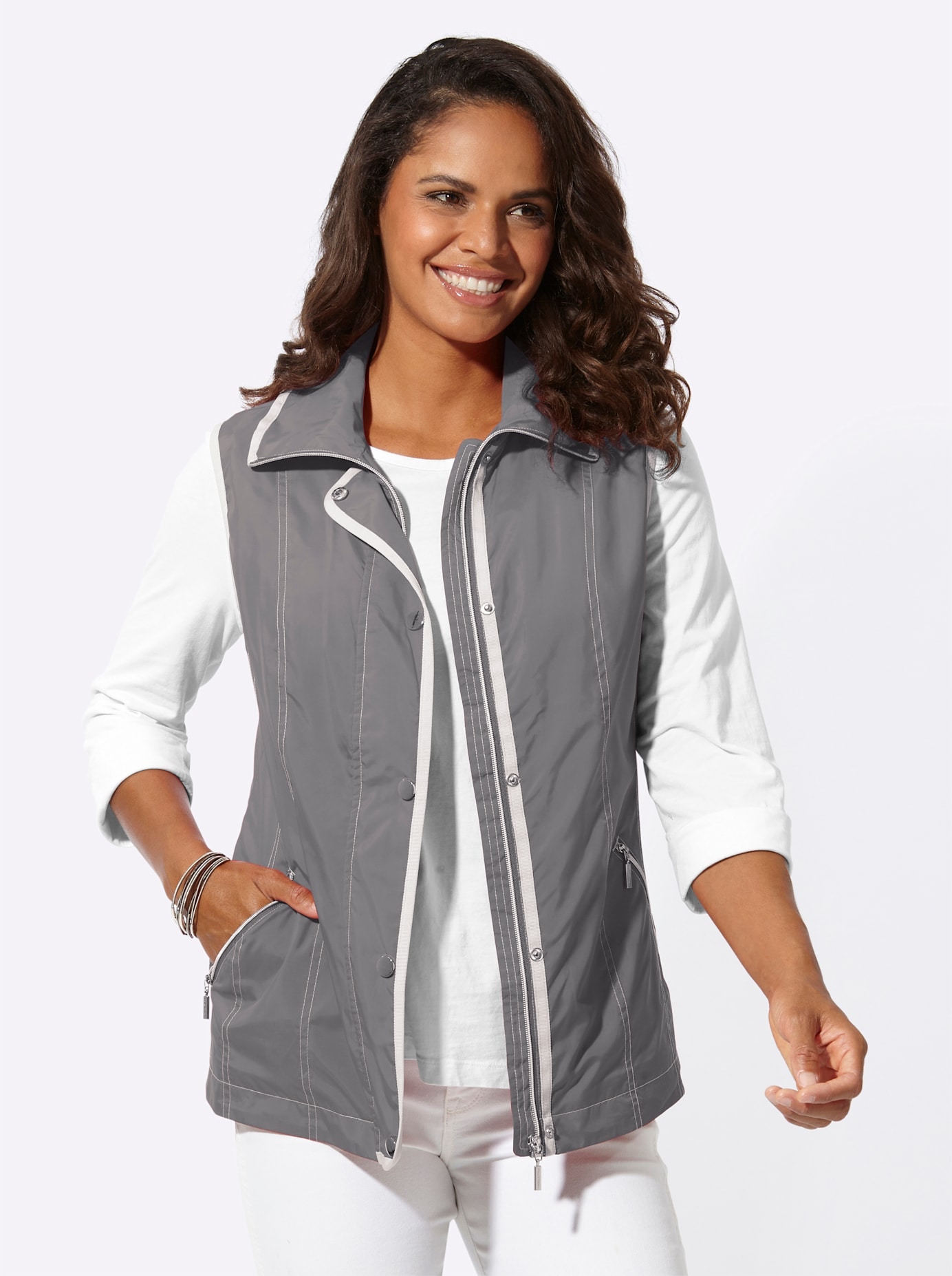 Casual Looks Kurzweste Casual Looks Kurzweste von Casual Looks