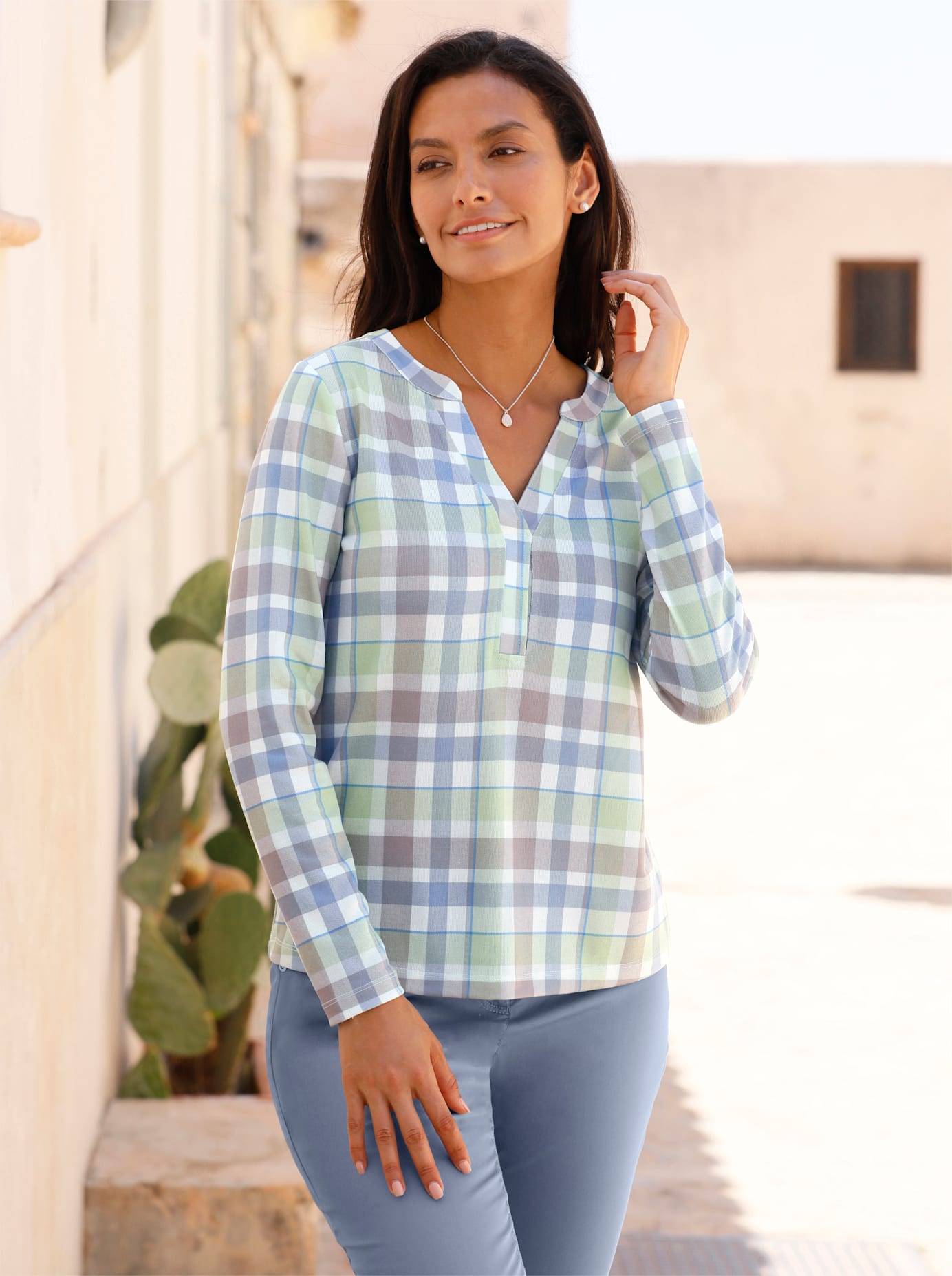 Casual Looks Langarmshirt »Langarm-Shirt« Casual Looks Langarmshirt »Langarm-Shirt« von Casual Looks