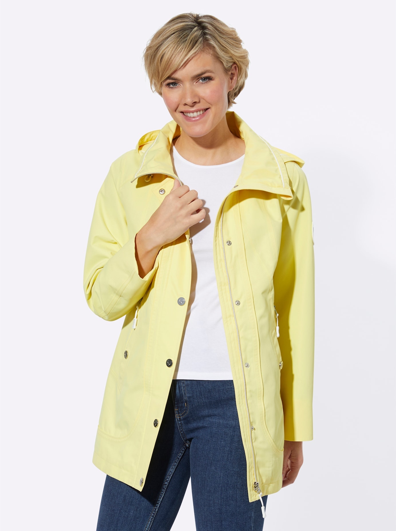 Casual Looks Langjacke, mit Kapuze von Casual Looks