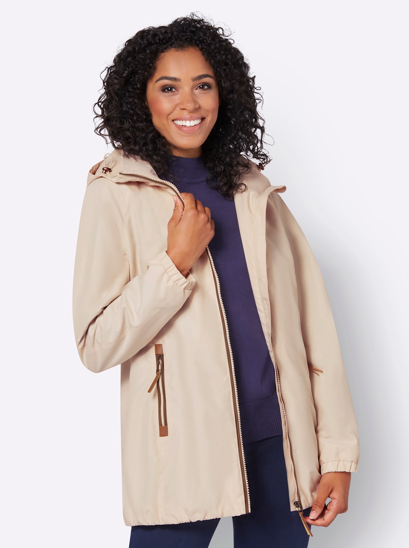 Casual Looks Langjacke, mit Kapuze Casual Looks Langjacke, mit Kapuze von Casual Looks