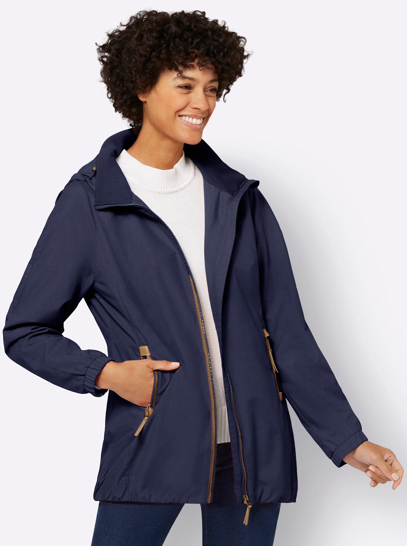 Casual Looks Langjacke, mit Kapuze Casual Looks Langjacke, mit Kapuze von Casual Looks