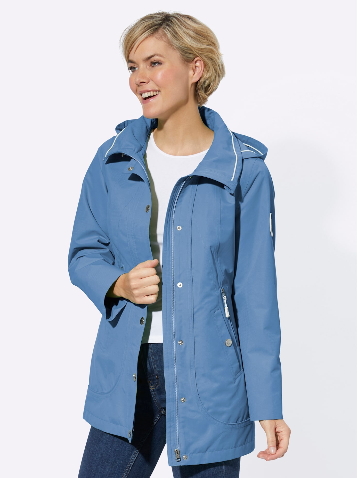 Casual Looks Langjacke, mit Kapuze Casual Looks Langjacke, mit Kapuze von Casual Looks