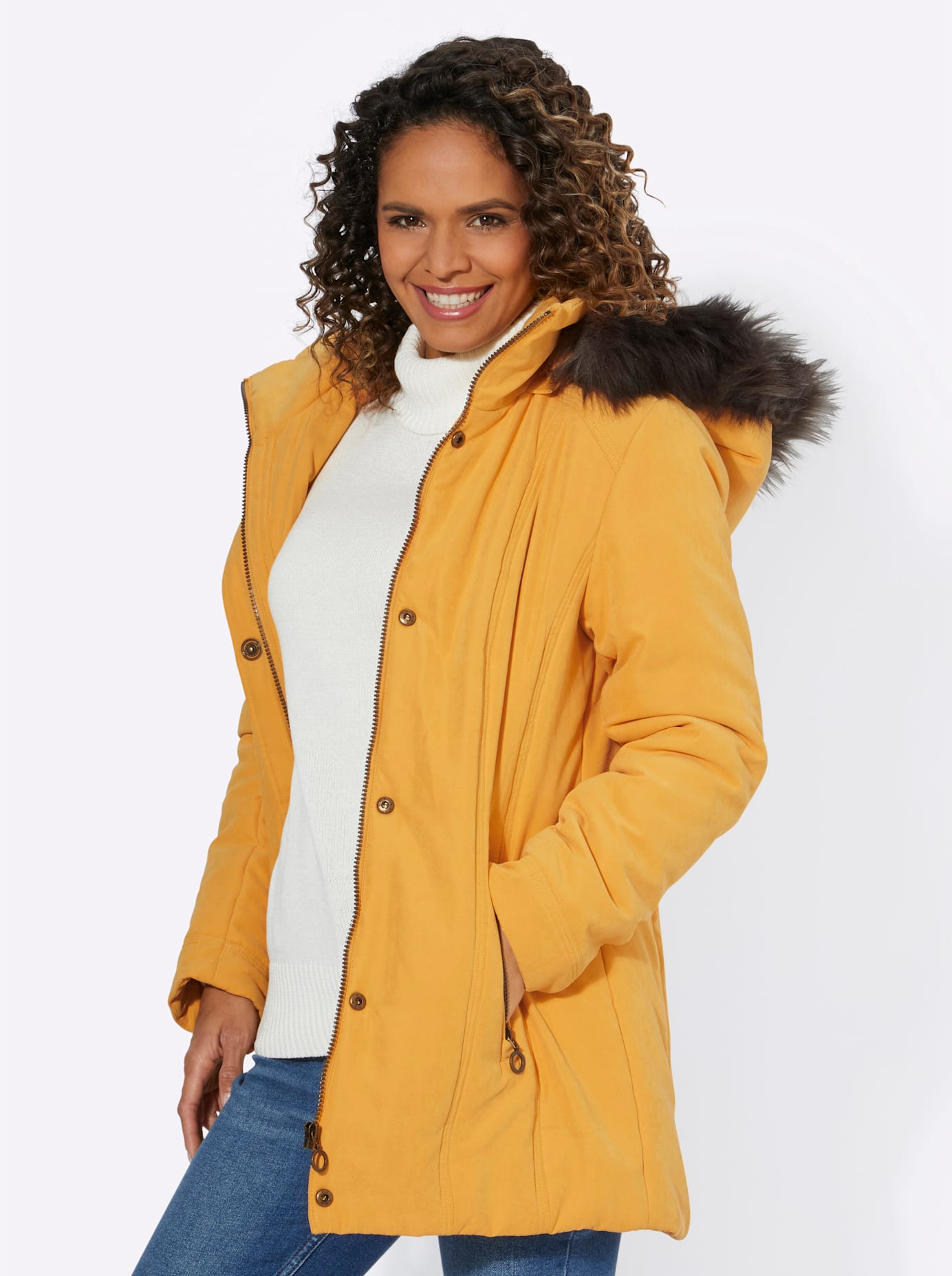 Casual Looks Langjacke, mit Kapuze Casual Looks Langjacke, mit Kapuze von Casual Looks