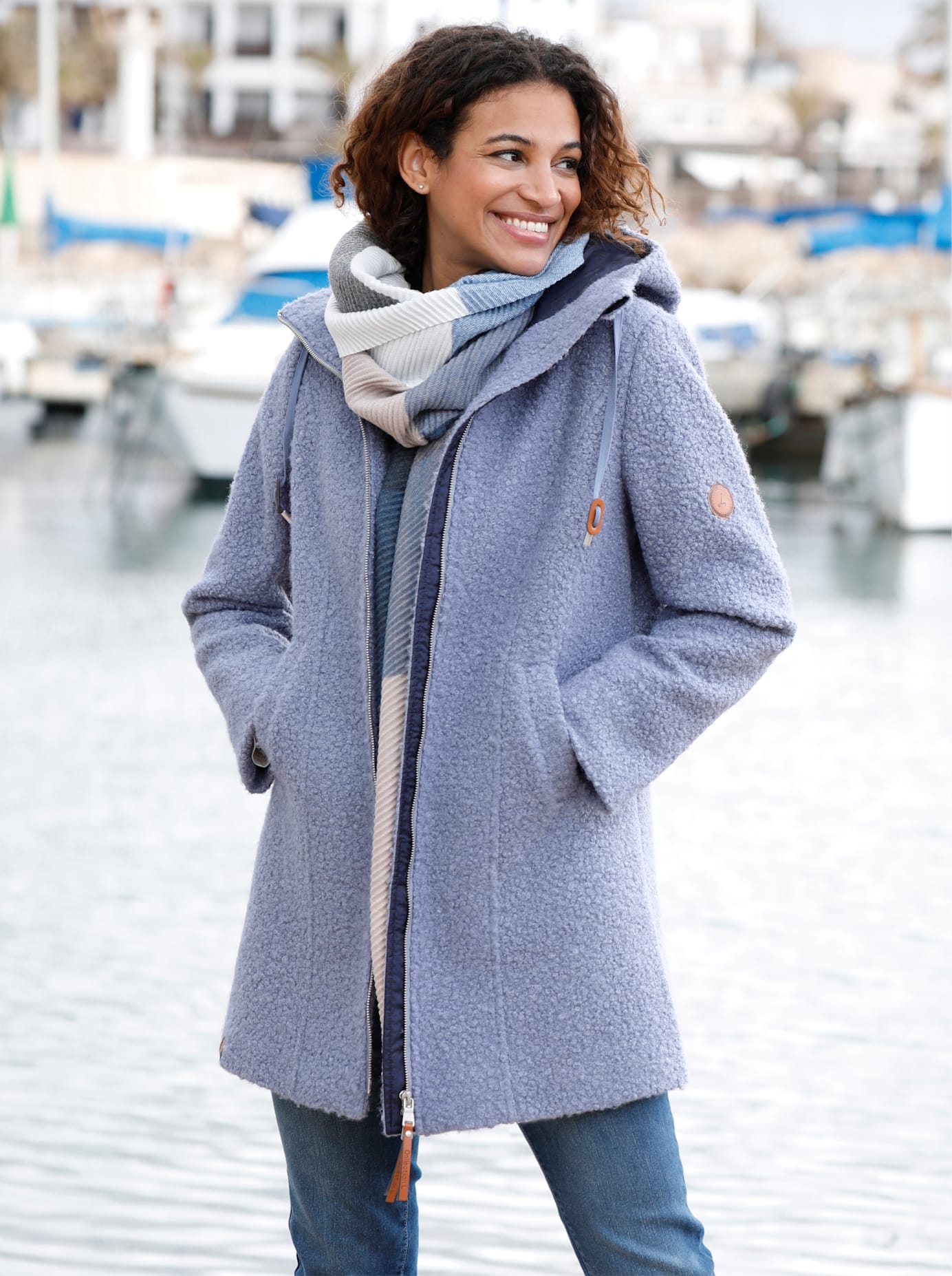 Casual Looks Langjacke, mit Kapuze Casual Looks Langjacke, mit Kapuze von Casual Looks