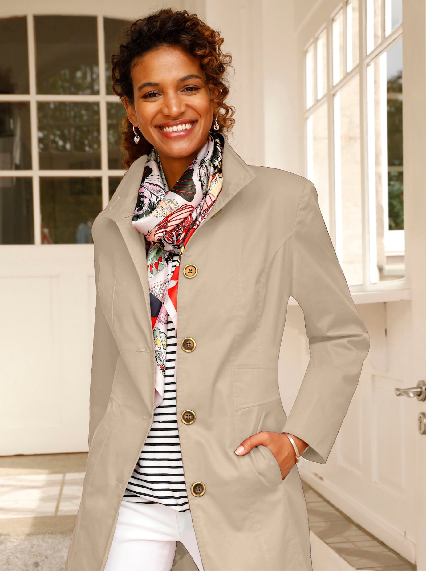 Casual Looks Langjacke, ohne Kapuze Casual Looks Langjacke, ohne Kapuze von Casual Looks