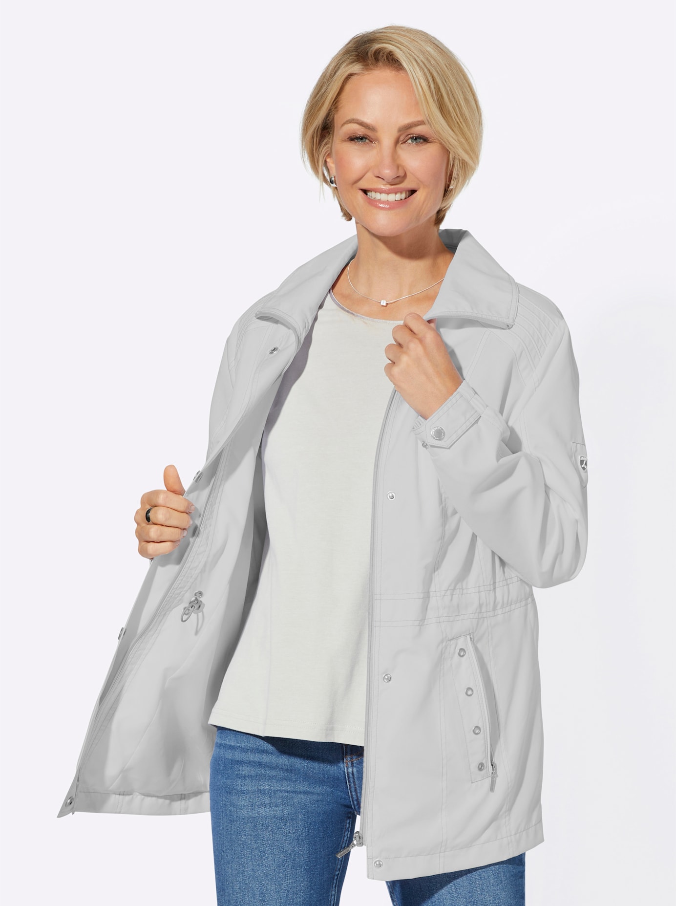 Casual Looks Langjacke, ohne Kapuze Casual Looks Langjacke, ohne Kapuze von Casual Looks
