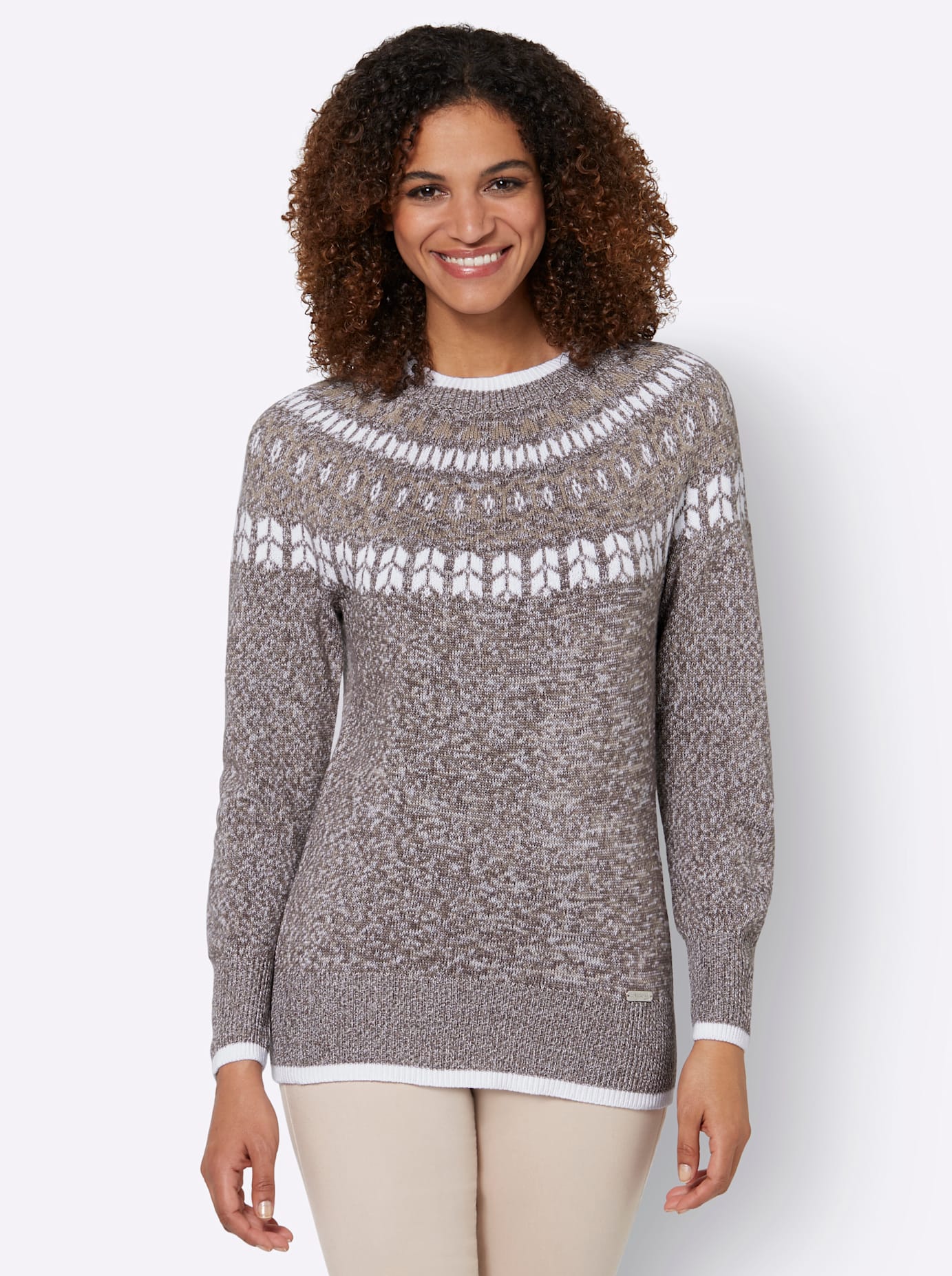 Casual Looks Norwegerpullover »Pullover« von Casual Looks