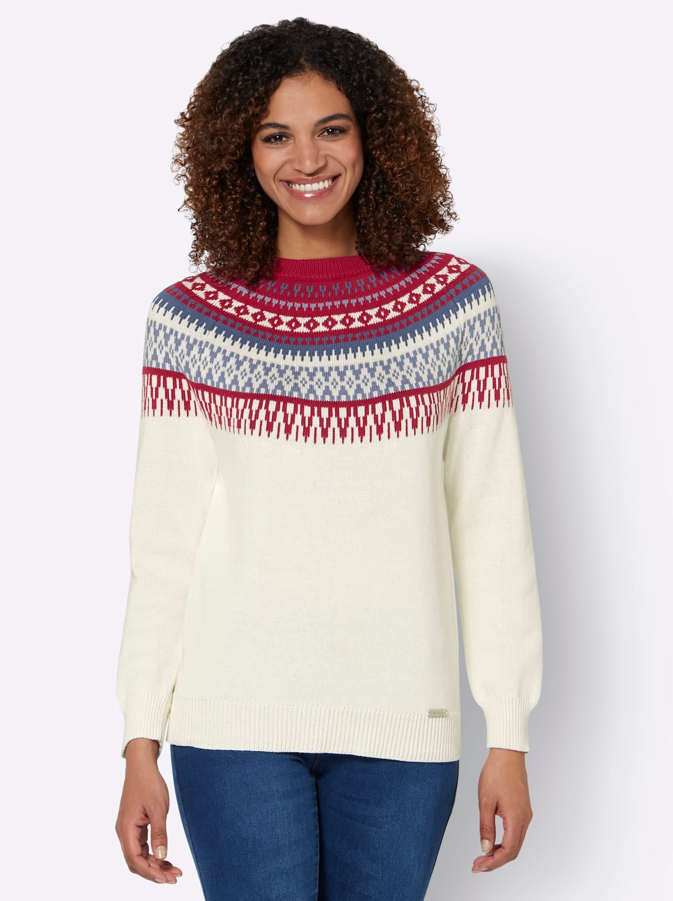 Casual Looks Norwegerpullover »Pullover« von Casual Looks