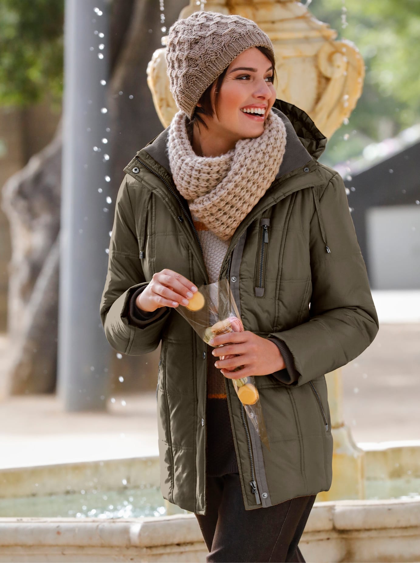 Casual Looks Steppjacke, mit Kapuze von Casual Looks