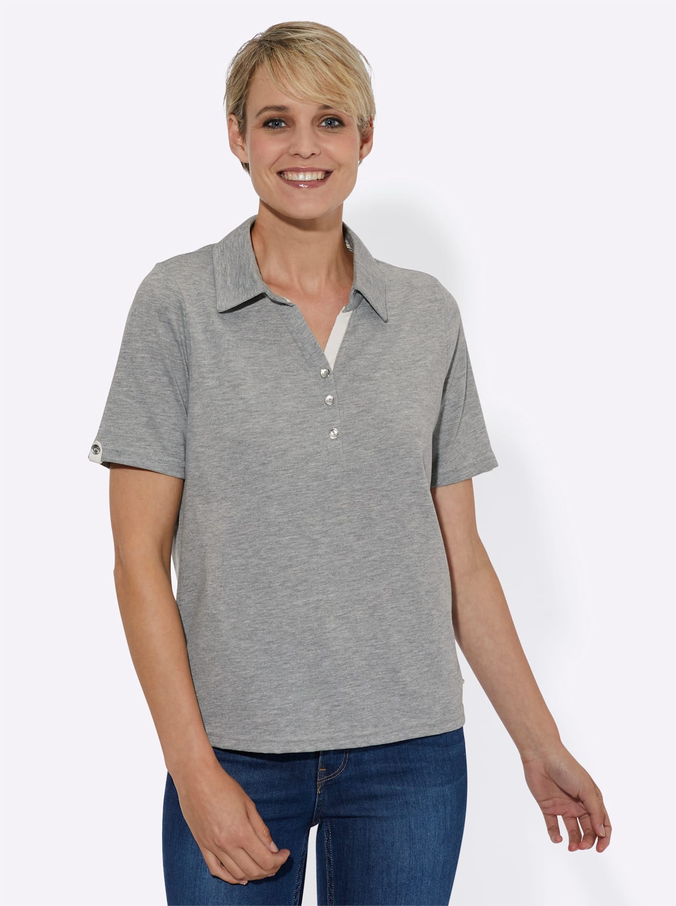 Poloshirt »Poloshirt« Poloshirt »Poloshirt« von Casual Looks