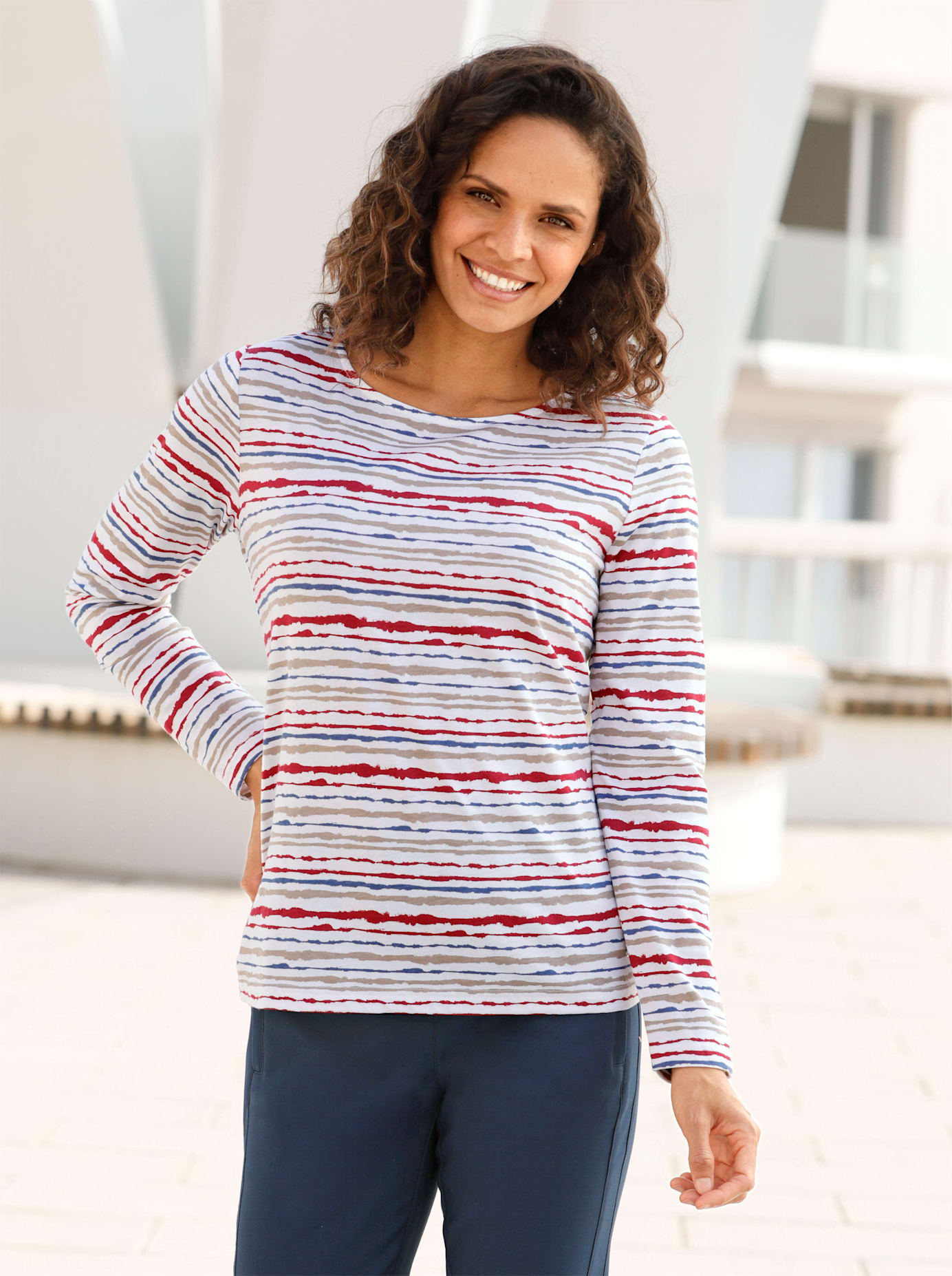 Casual Looks Print-Shirt »Druck-Shirt« Casual Looks Print-Shirt »Druck-Shirt« von Casual Looks