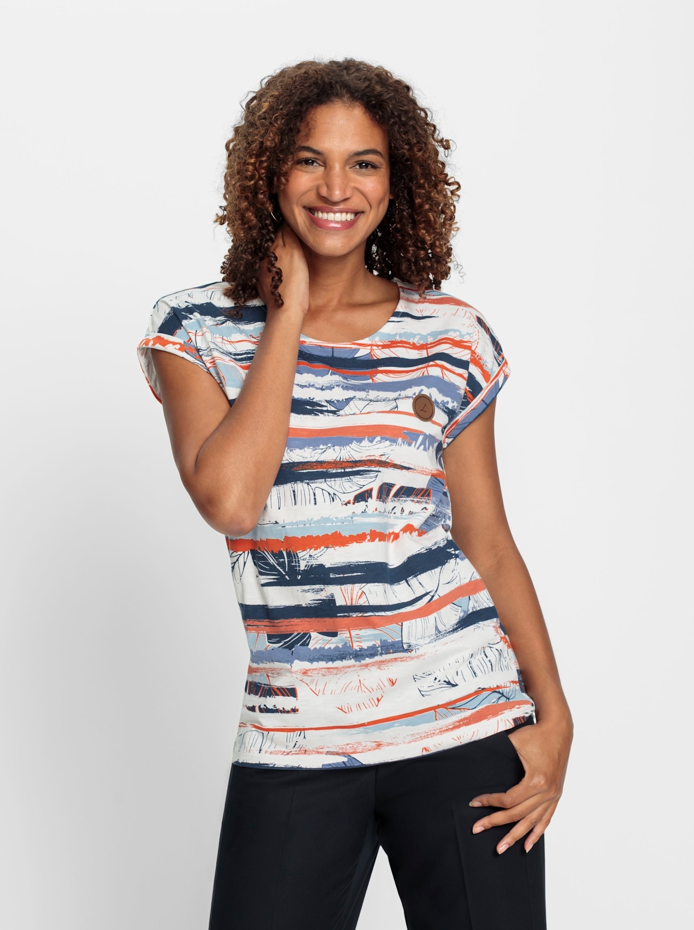Casual Looks Print-Shirt »Print-Shirt« Casual Looks Print-Shirt »Print-Shirt« von Casual Looks