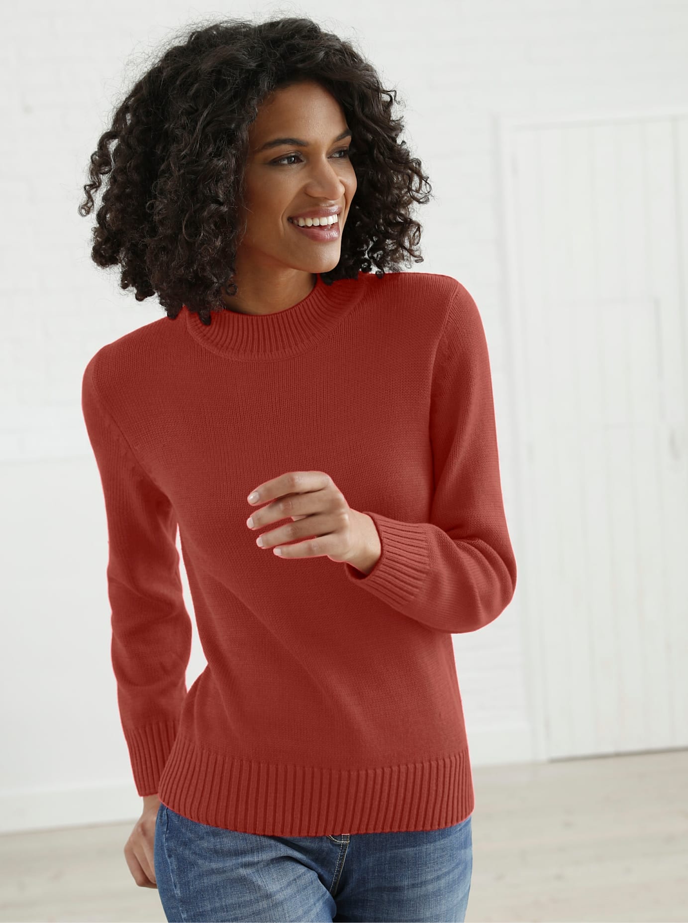 Casual Looks Stehkragenpullover »Pullover« Casual Looks Stehkragenpullover »Pullover« von Casual Looks