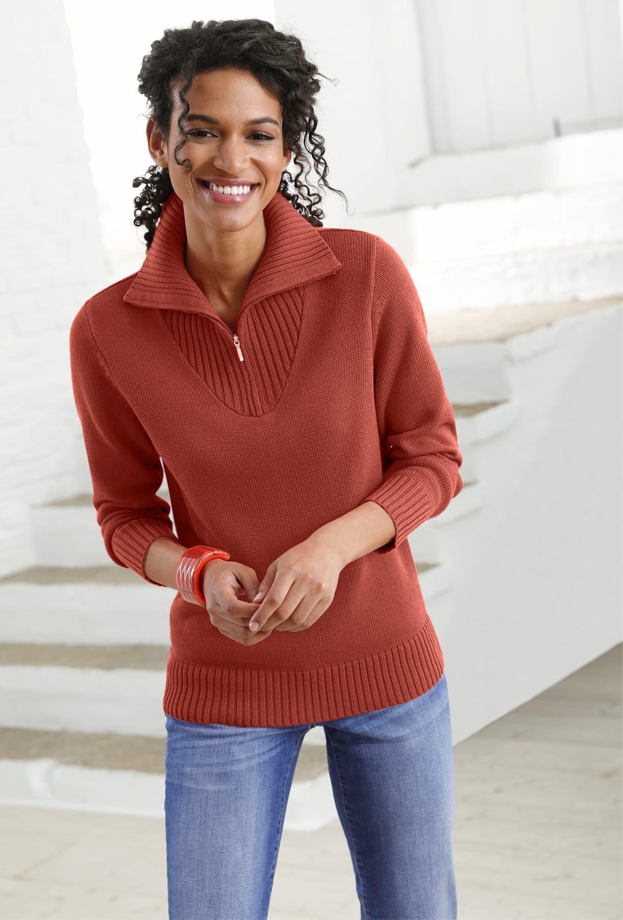 Casual Looks Troyer »Pullover« Casual Looks Troyer »Pullover« von Casual Looks