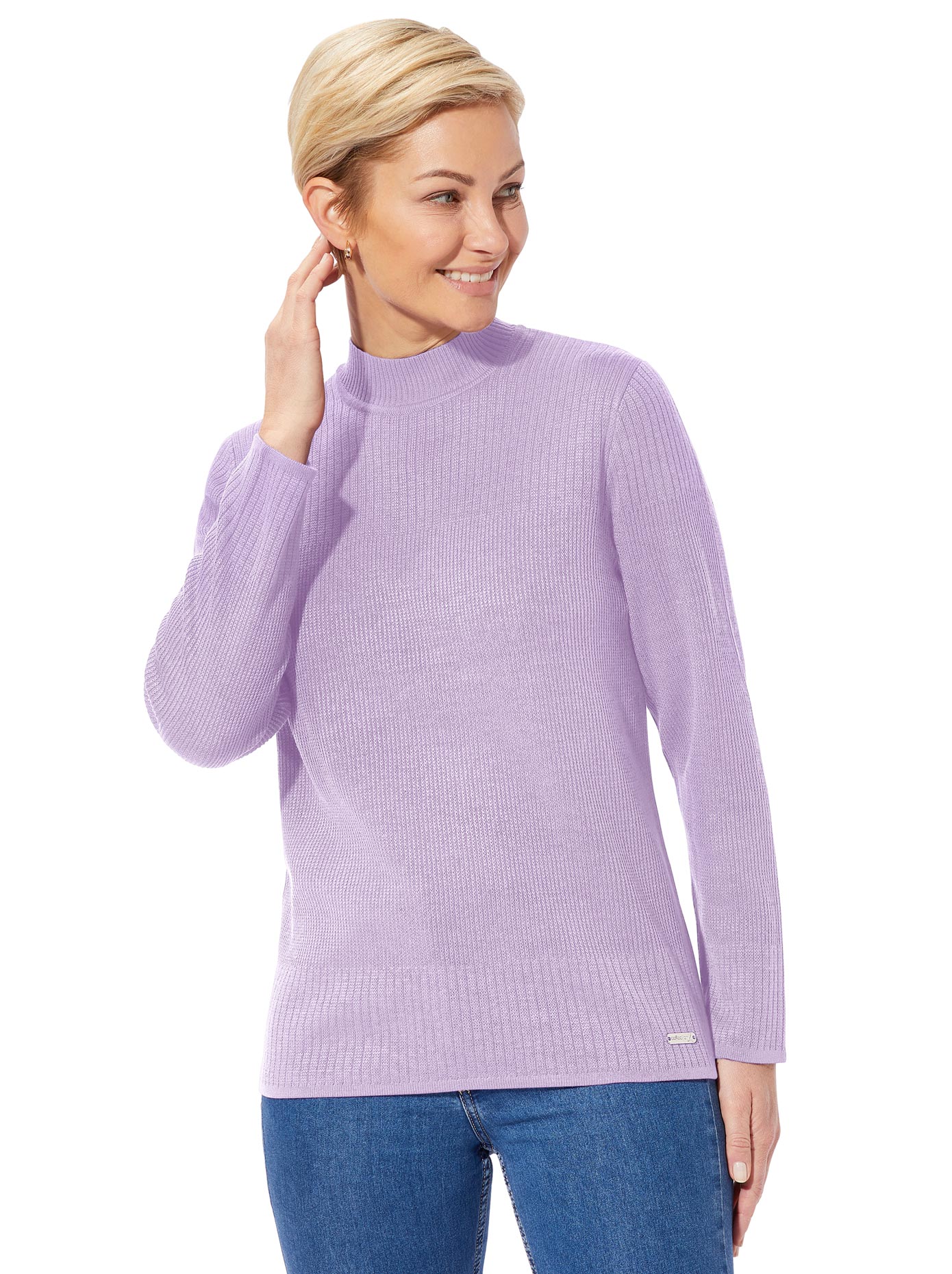 Casual Looks Stehkragenpullover »Pullover« von Casual Looks