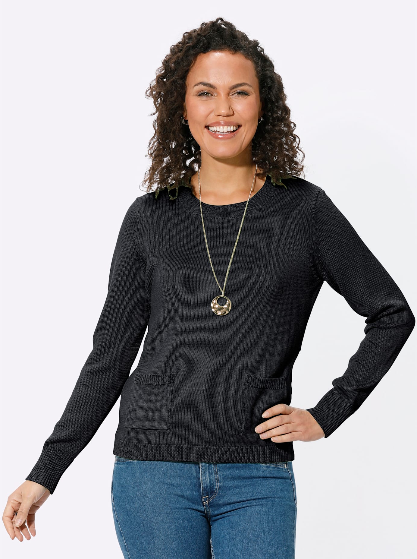 Casual Looks Rundhalspullover »Pullover« Casual Looks Rundhalspullover »Pullover« von Casual Looks