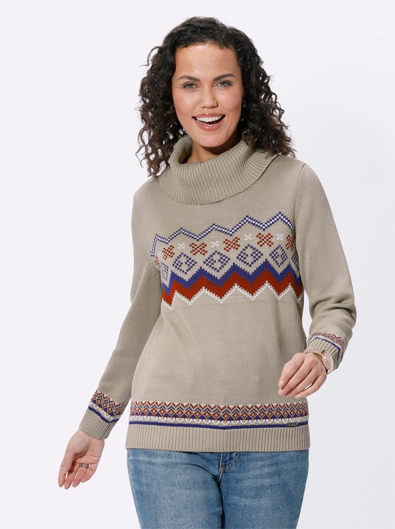 Casual Looks Rollkragenpullover »Rollkragen-Pullover« von Casual Looks