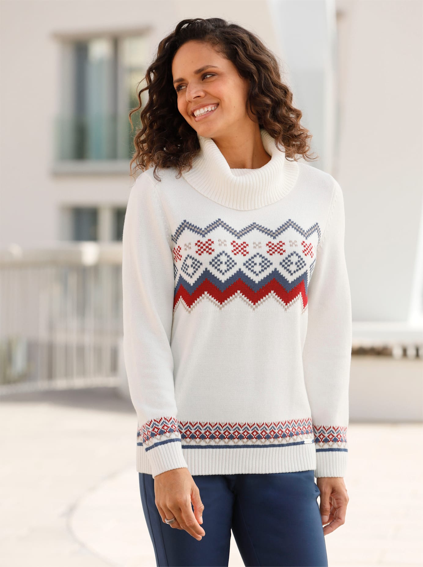 Casual Looks Rollkragenpullover »Rollkragen-Pullover« Casual Looks Rollkragenpullover »Rollkragen-Pullover« von Casual Looks